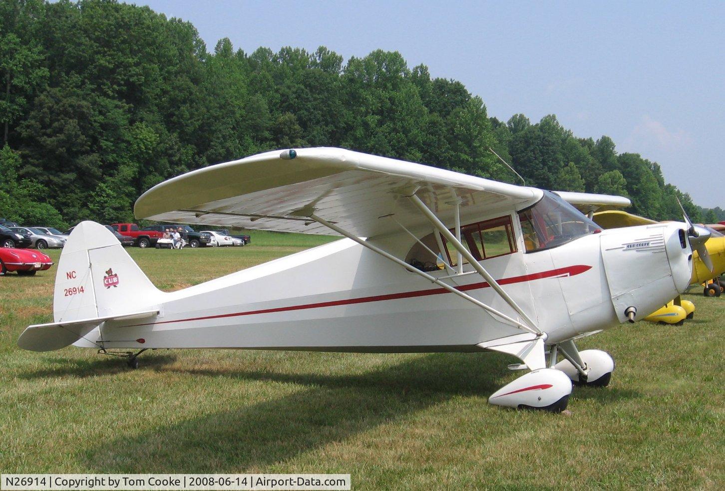 N26914, 1940 Piper J4A C/N 4-939, J-4 Cub Coupe - Steele Field