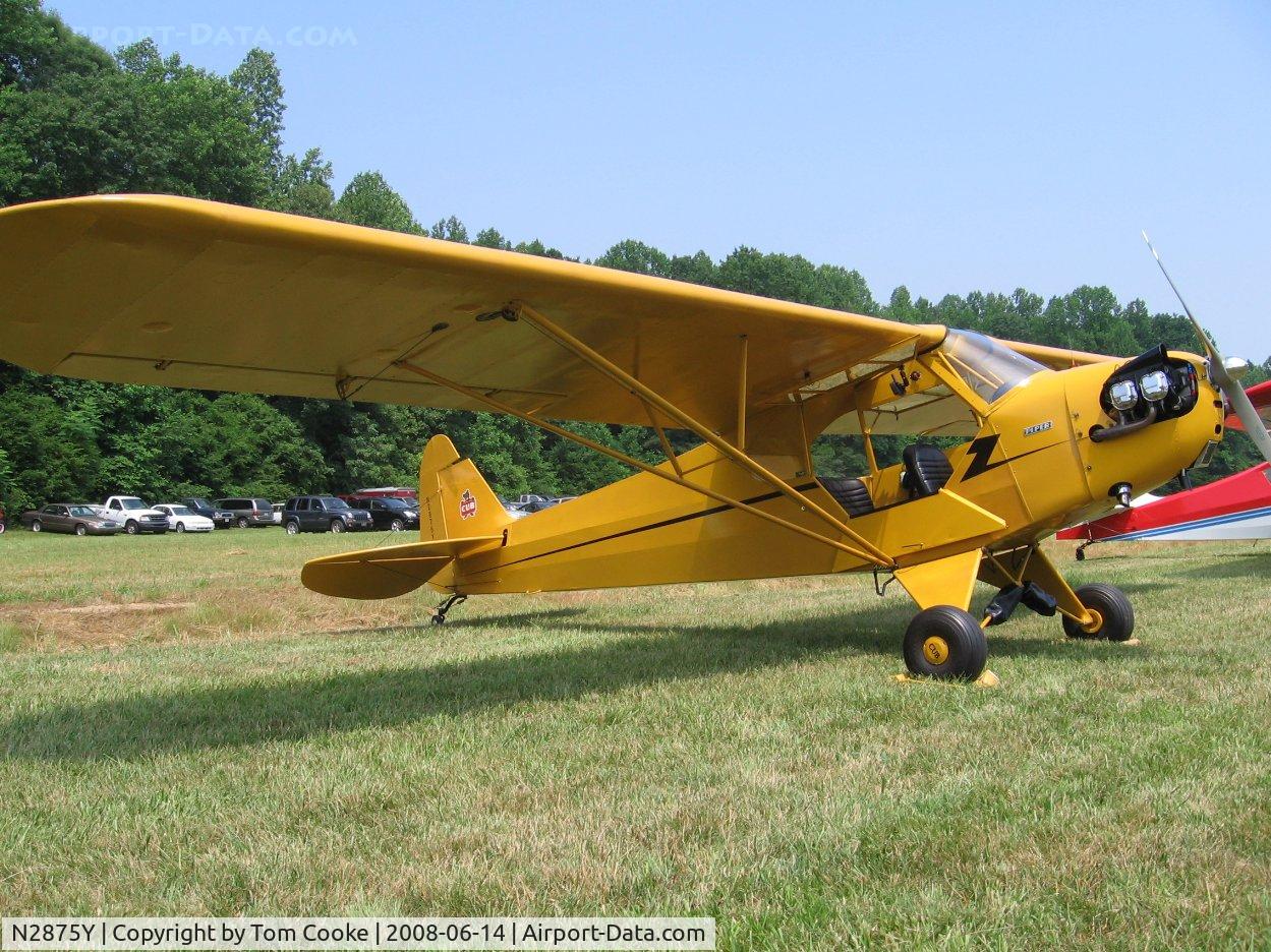 N2875Y, Piper J3C-65 Cub Cub C/N 22384, J-3 Cub - Steele Field