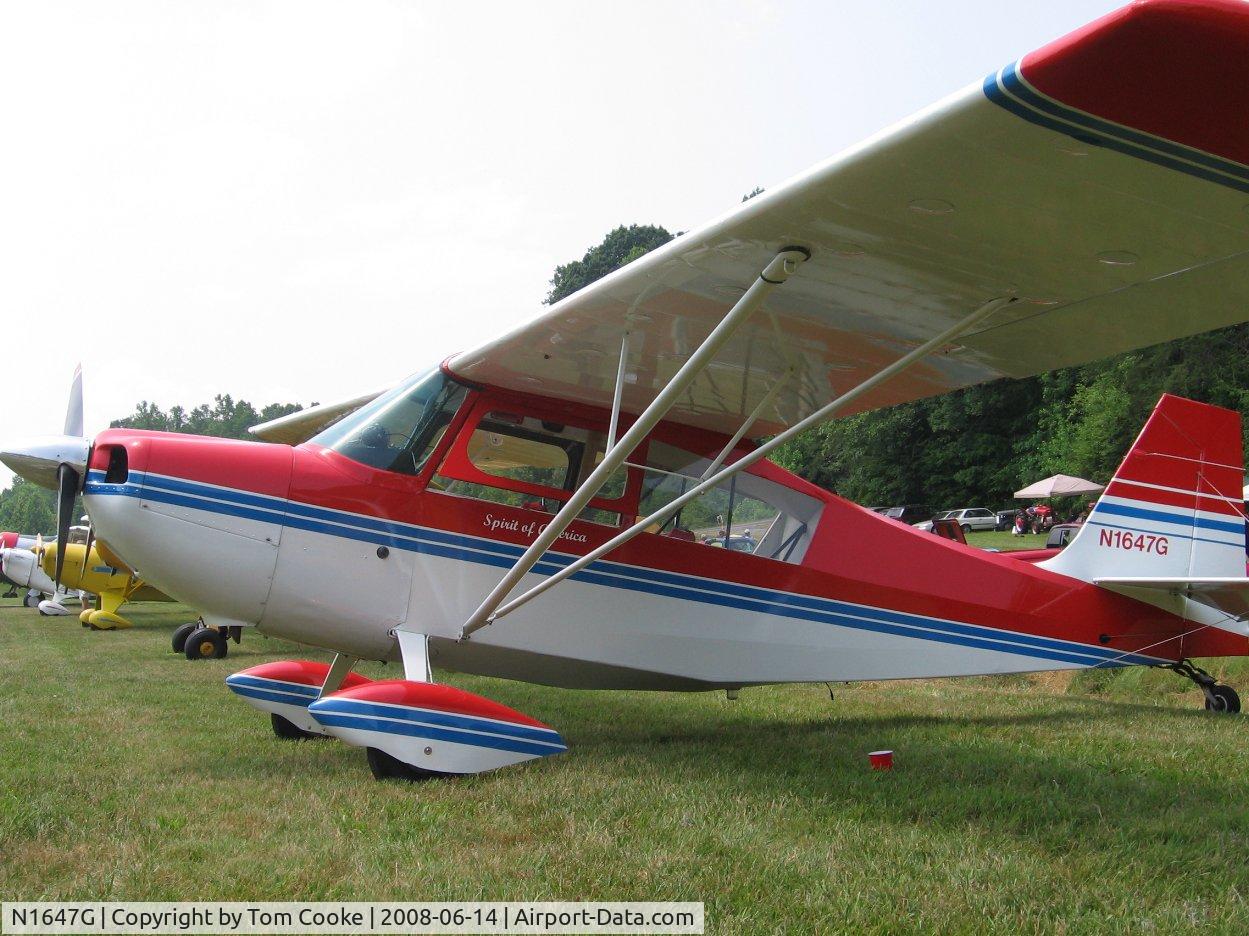 N1647G, 1968 Champion 7GCAA Citabria C/N 191, Citabria