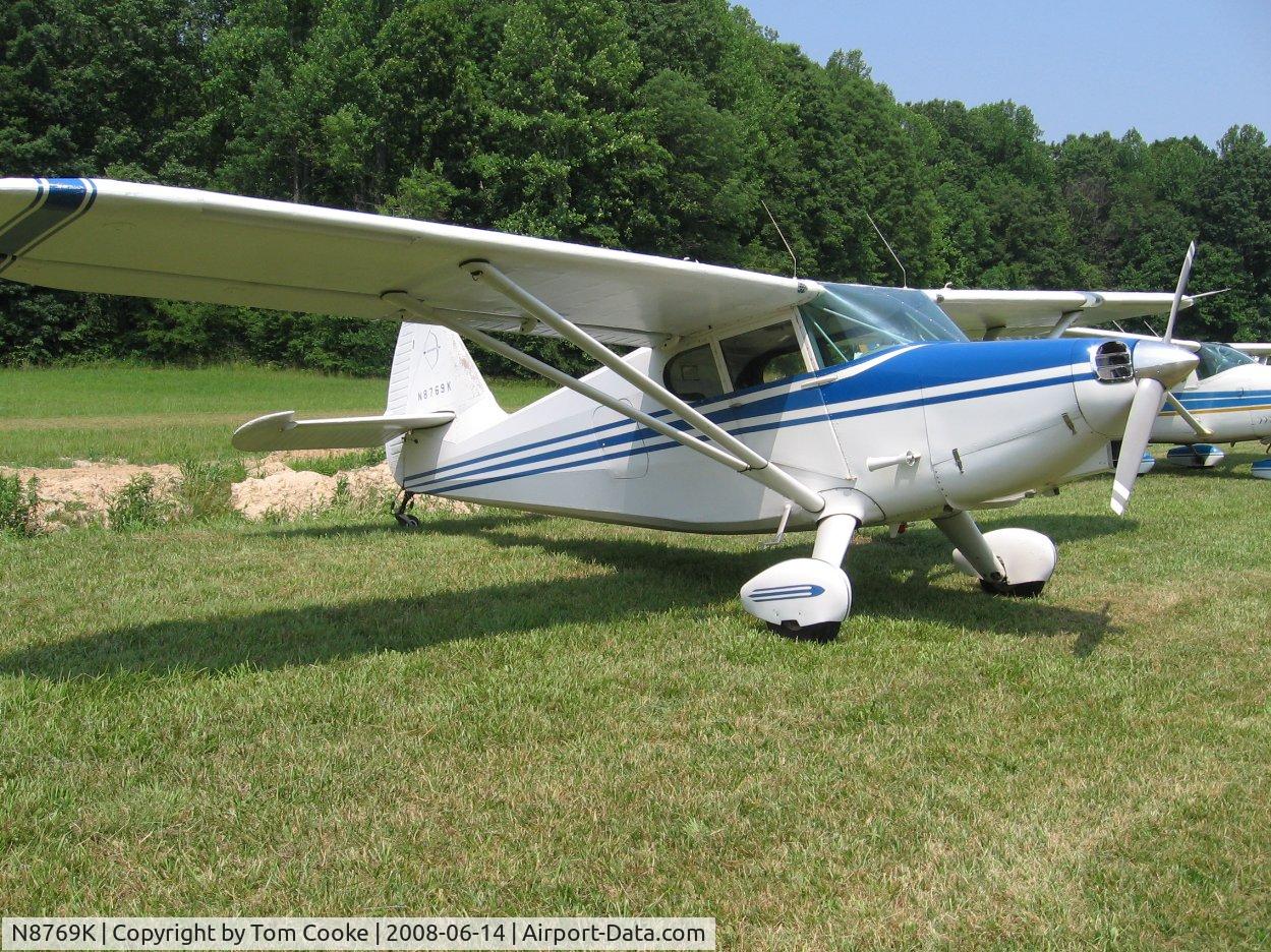 N8769K, 1947 Stinson 108-1 Voyager C/N 108-1769, Stinson Voyager - Steele Field