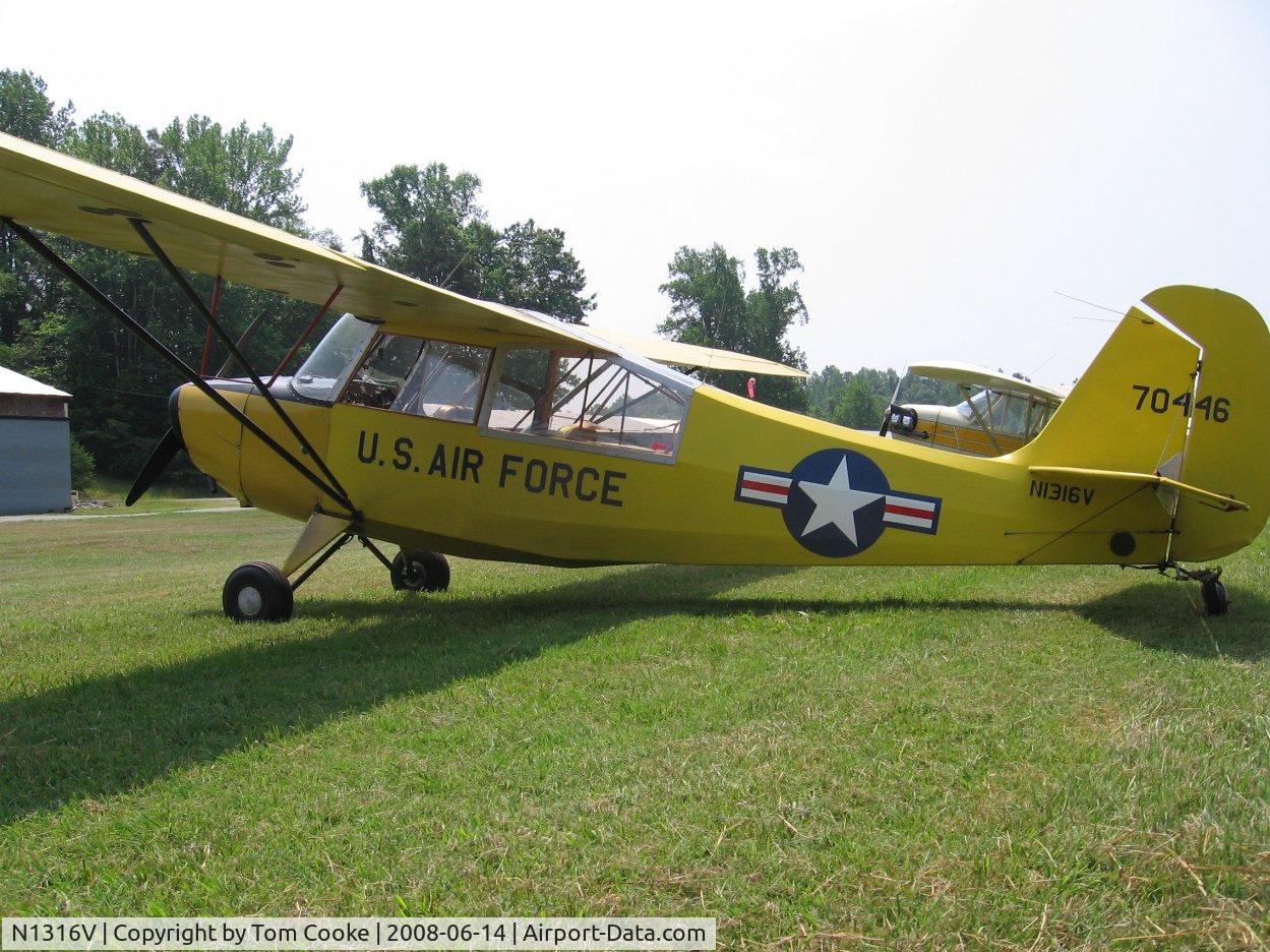 N1316V, 1947 Aeronca 7BCM C/N 7BCM-446, Aeronca @ Steele Field NC