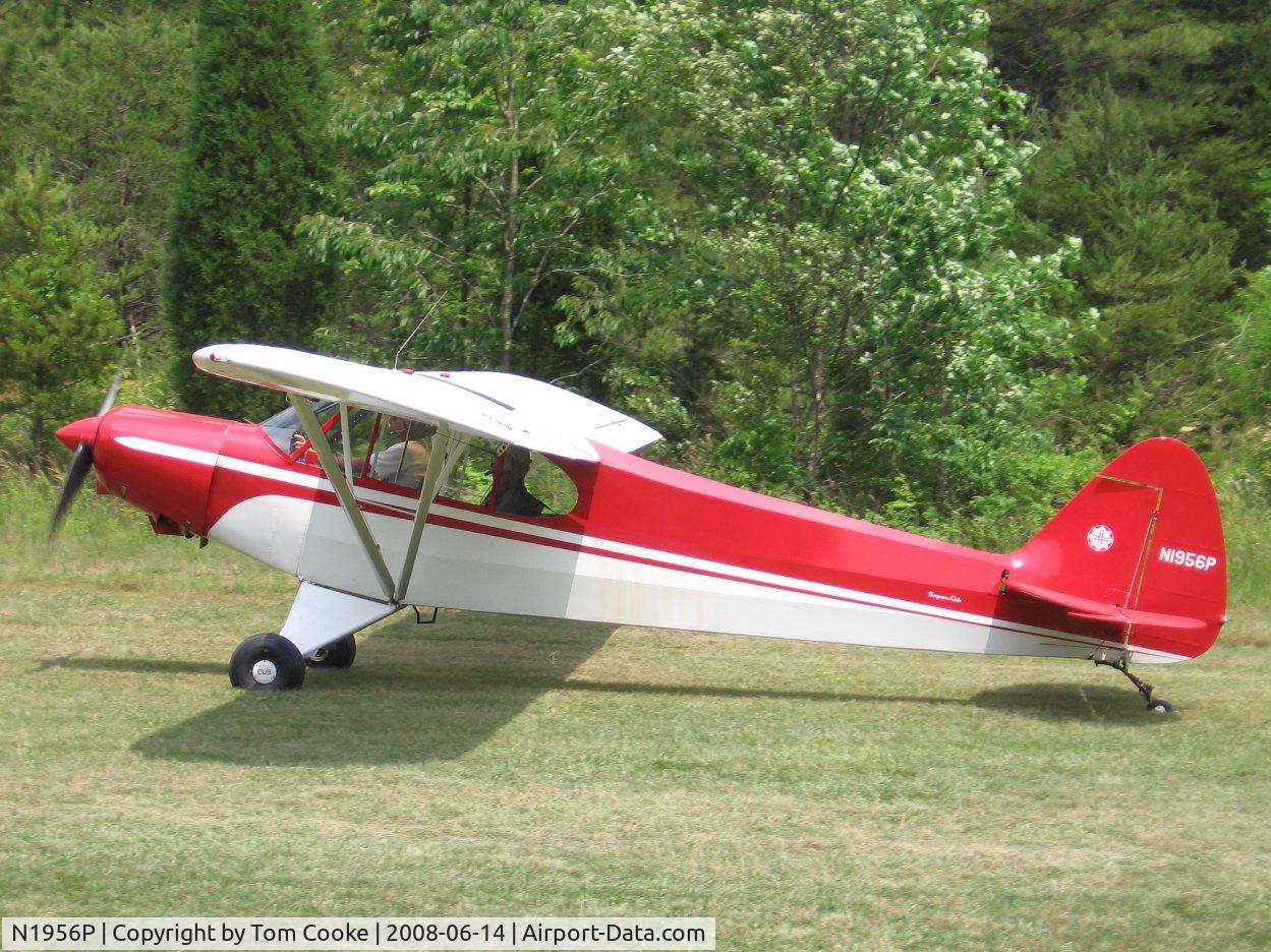 N1956P, 1955 Piper PA-18-150 Super Cub C/N 18-4183, Super Cub taxiing @ Steele Field