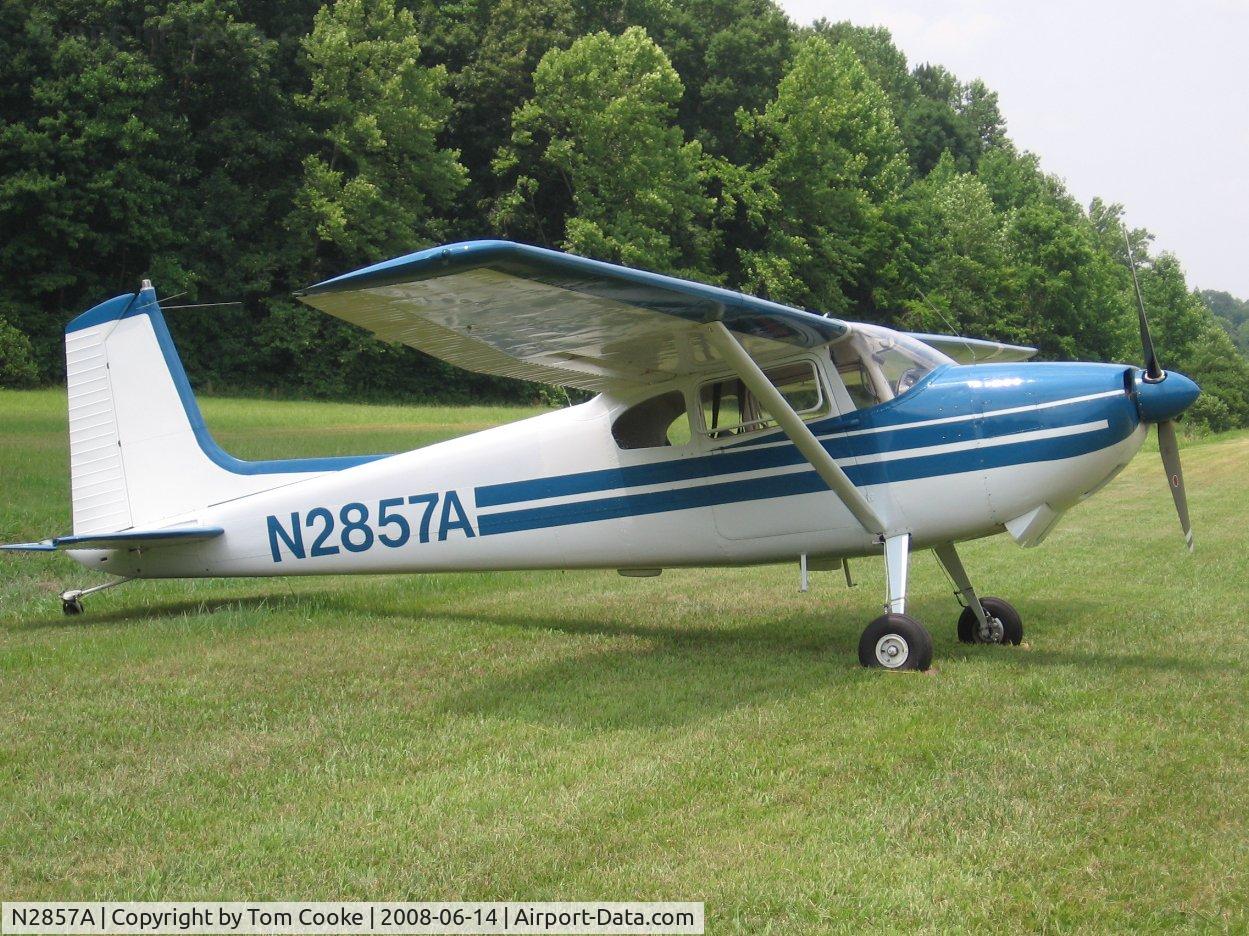 N2857A, 1953 Cessna 180 C/N 30057, Cessna 180 Skywagon
