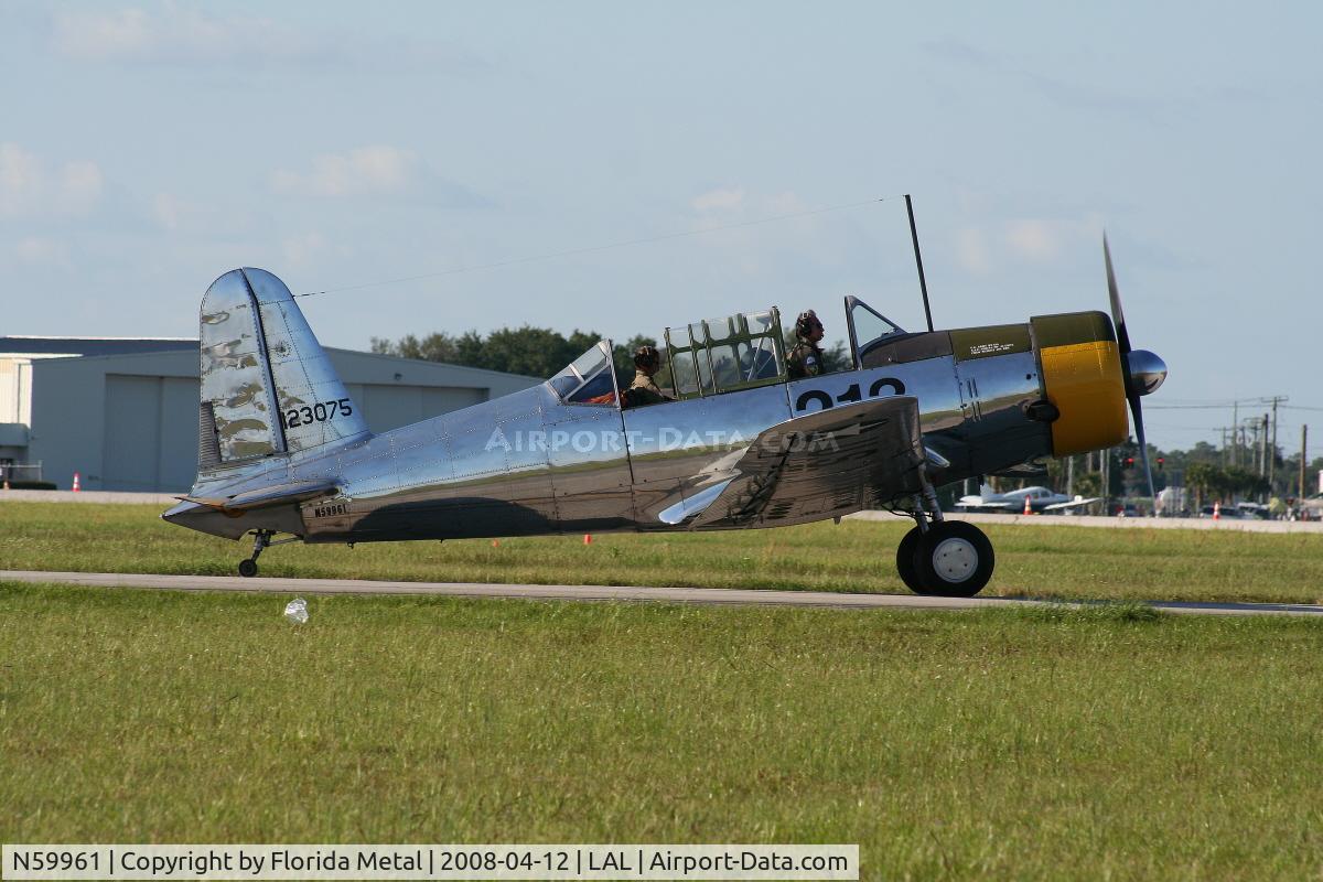 N59961, 1942 Consolidated Vultee BT-13A C/N 7722, Vultee BT-13