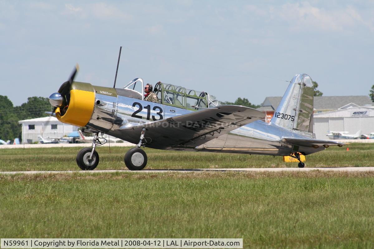 N59961, 1942 Consolidated Vultee BT-13A C/N 7722, Vultee BT-13