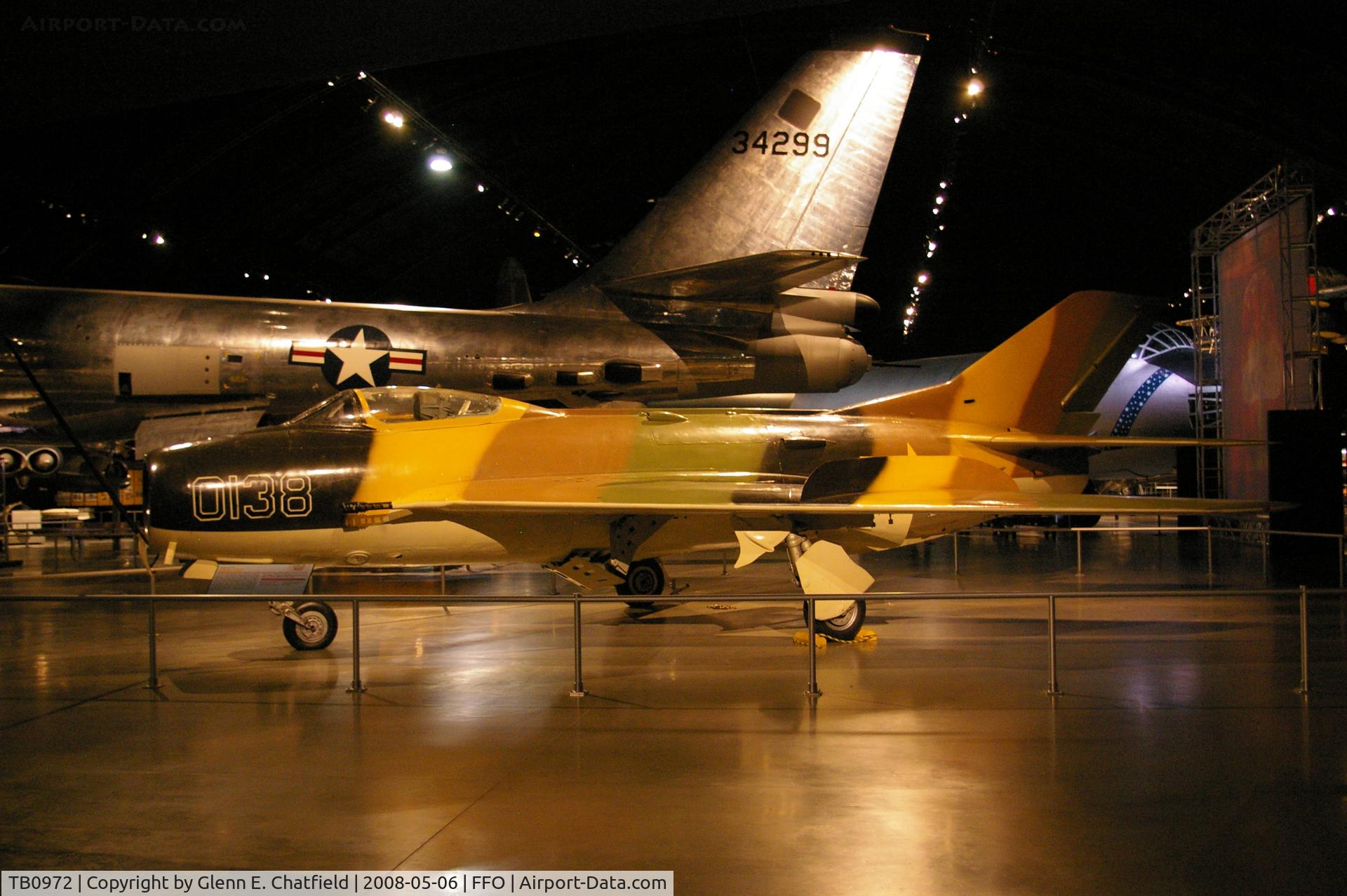 TB0972, Mikoyan-Gurevich MiG-19S C/N 0915372, Displayed at the National Museum of the U.S. Air Force