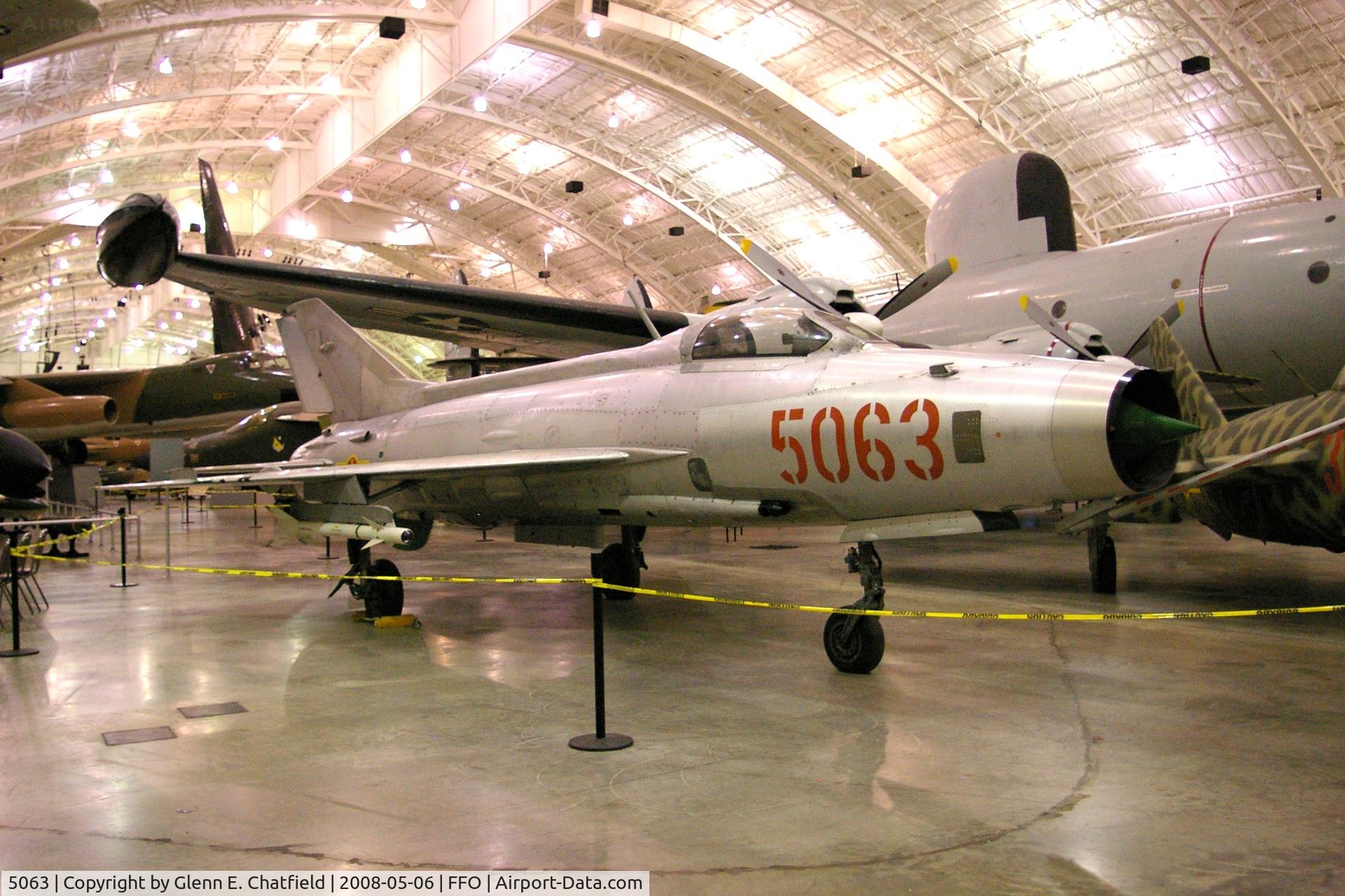 5063, Mikoyan-Gurevich MiG-21F-13 C/N 560301, Displayed at the National Museum of the U.S. Air Force