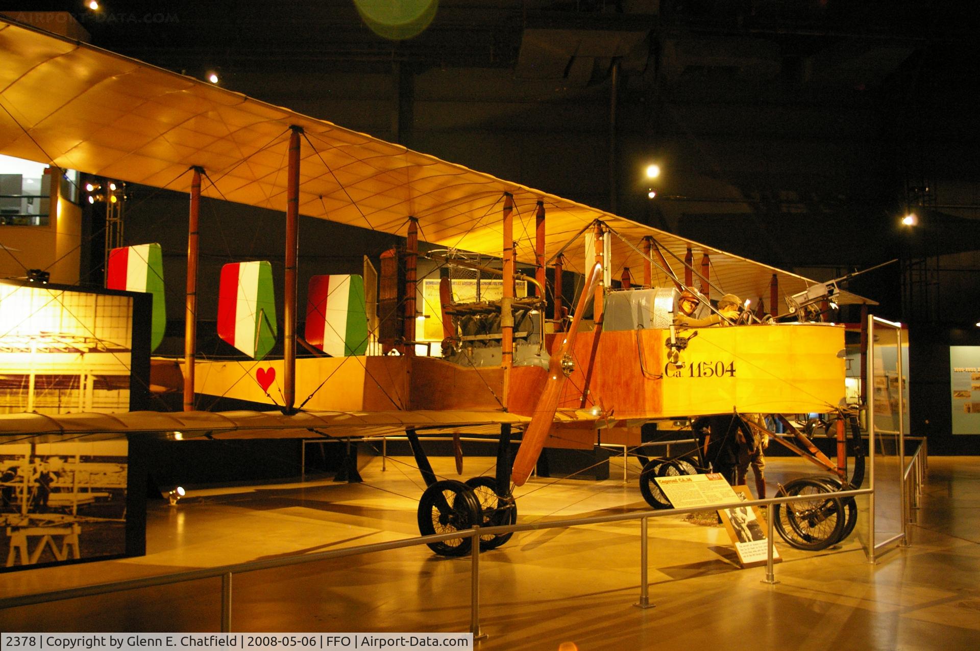 2378, 1916 Caproni Ca-36 C/N Ca.3-11504, Displayed at the National Museum of the U.S. Air Force