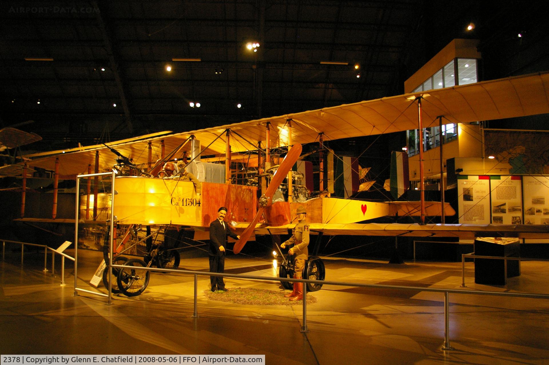 2378, 1916 Caproni Ca-36 C/N Ca.3-11504, Displayed at the National Museum of the U.S. Air Force