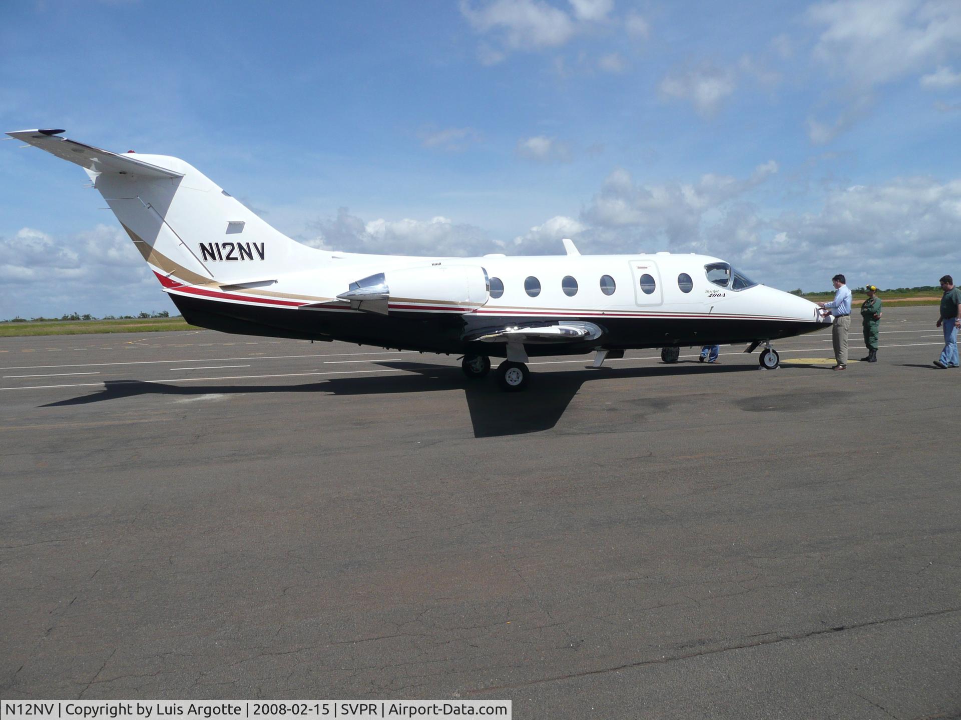 N12NV, 1998 Beech 400A Beechjet C/N RK-186, Before change of registration