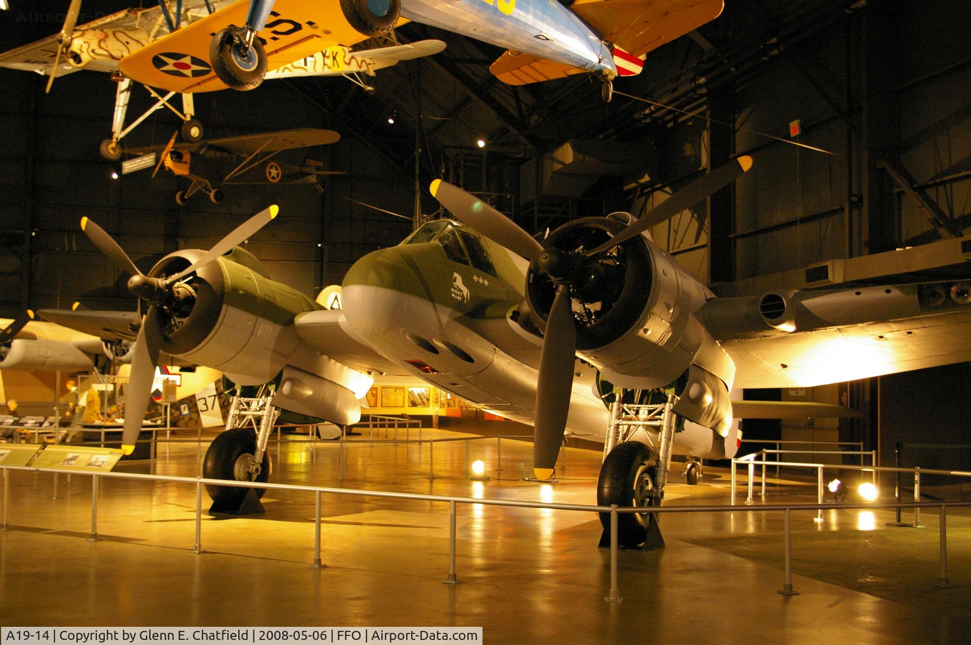 A19-14, Bristol 156 Beaufighter Mk.VIF C/N Not found A19-14, Displayed at the National Museum of the U.S. Air Force