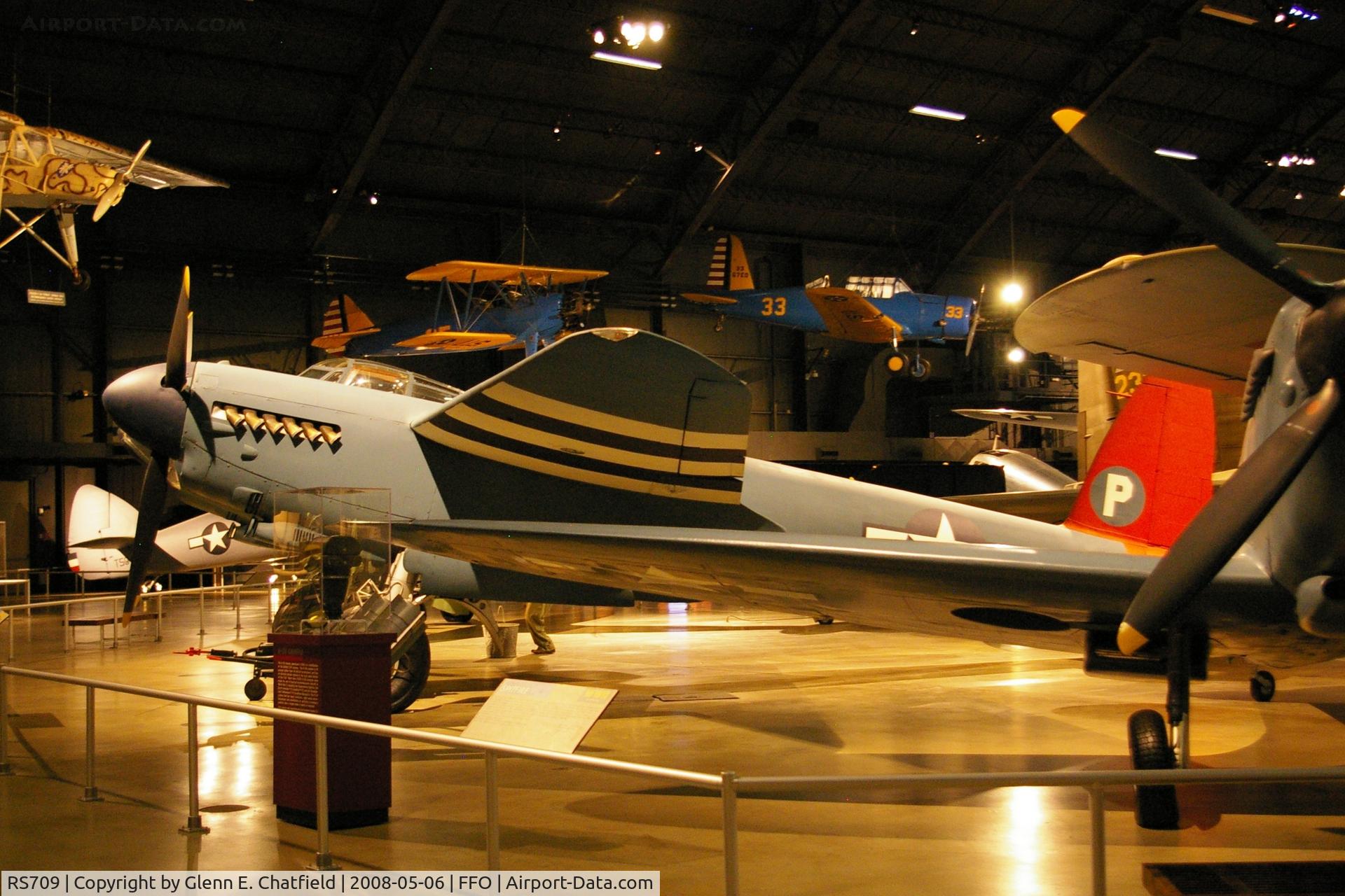 RS709, 1946 De Havilland DH-98 Mosquito B Mk.35 C/N Not found, Displayed at the National Museum of the U.S. Air Force
