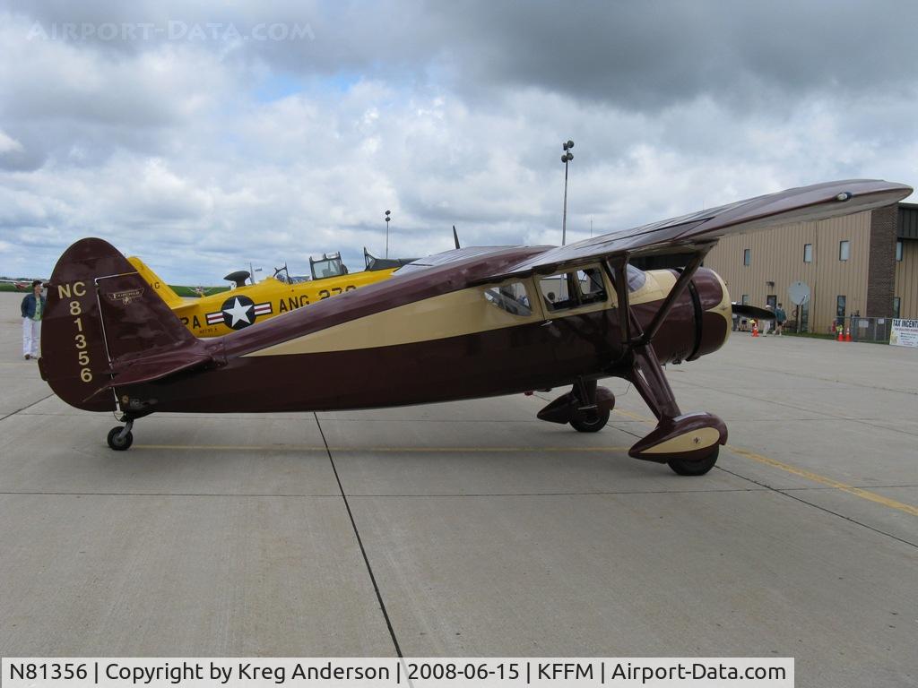 N81356, 1946 Fairchild 24W-46 C/N W46256, 2008 Breakfast Fly-in