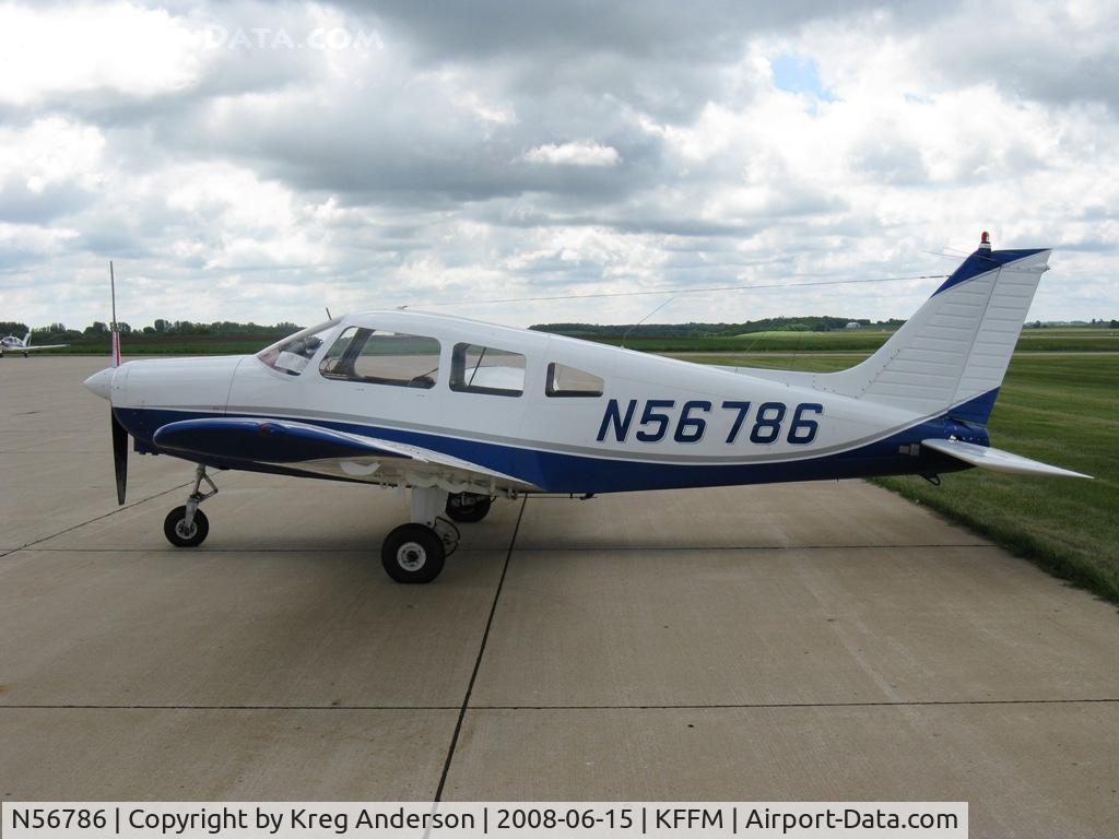 N56786, 1973 Piper PA-28-151 Cherokee C/N 28-7415012, 2008 Breakfast Fly-in