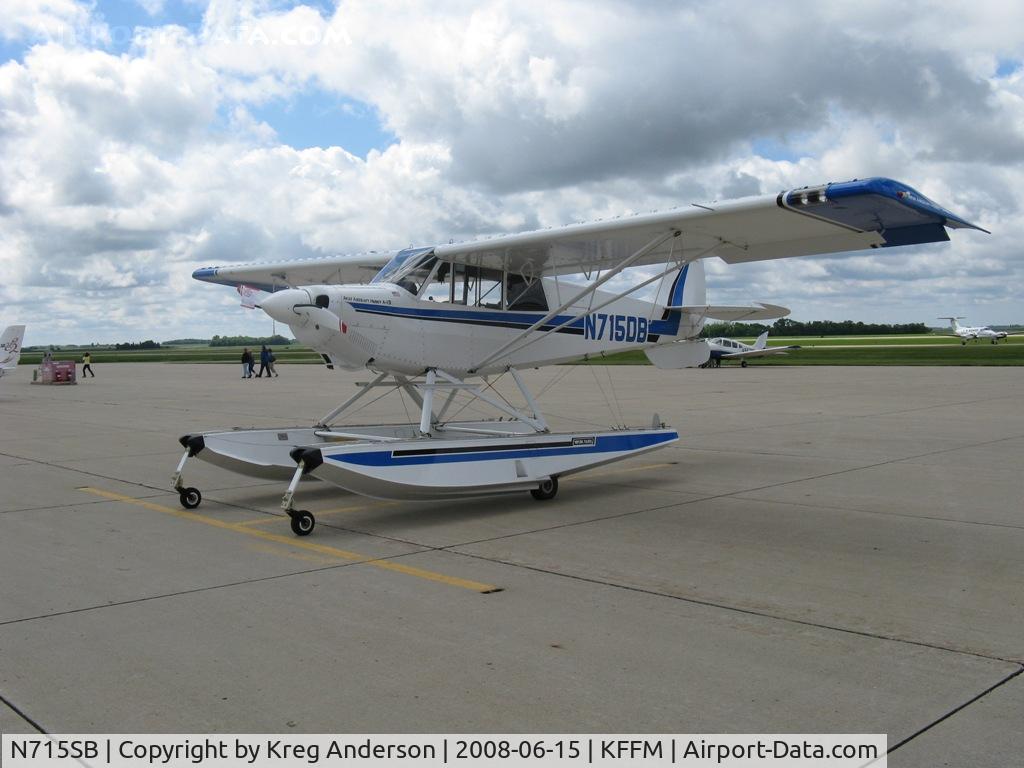 N715SB, 2000 Aviat A-1B Husky C/N 2051, 2008 Breakfast Fly-in. This aircraft was sold and reregistered as N715SB.