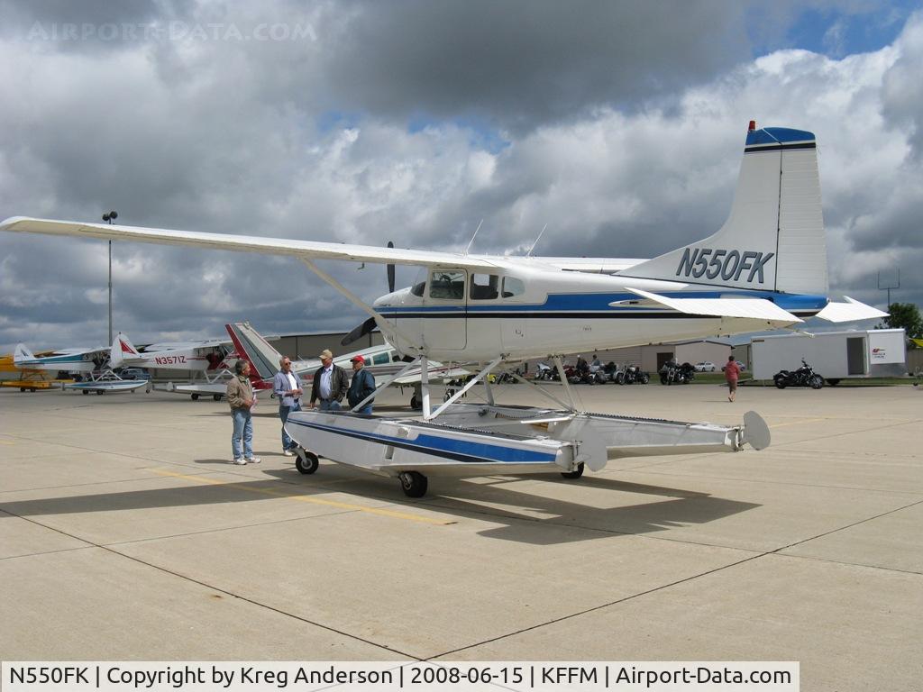 N550FK, 1977 Cessna A185F Skywagon 185 C/N 18503229, 2008 Breakfast Fly-in