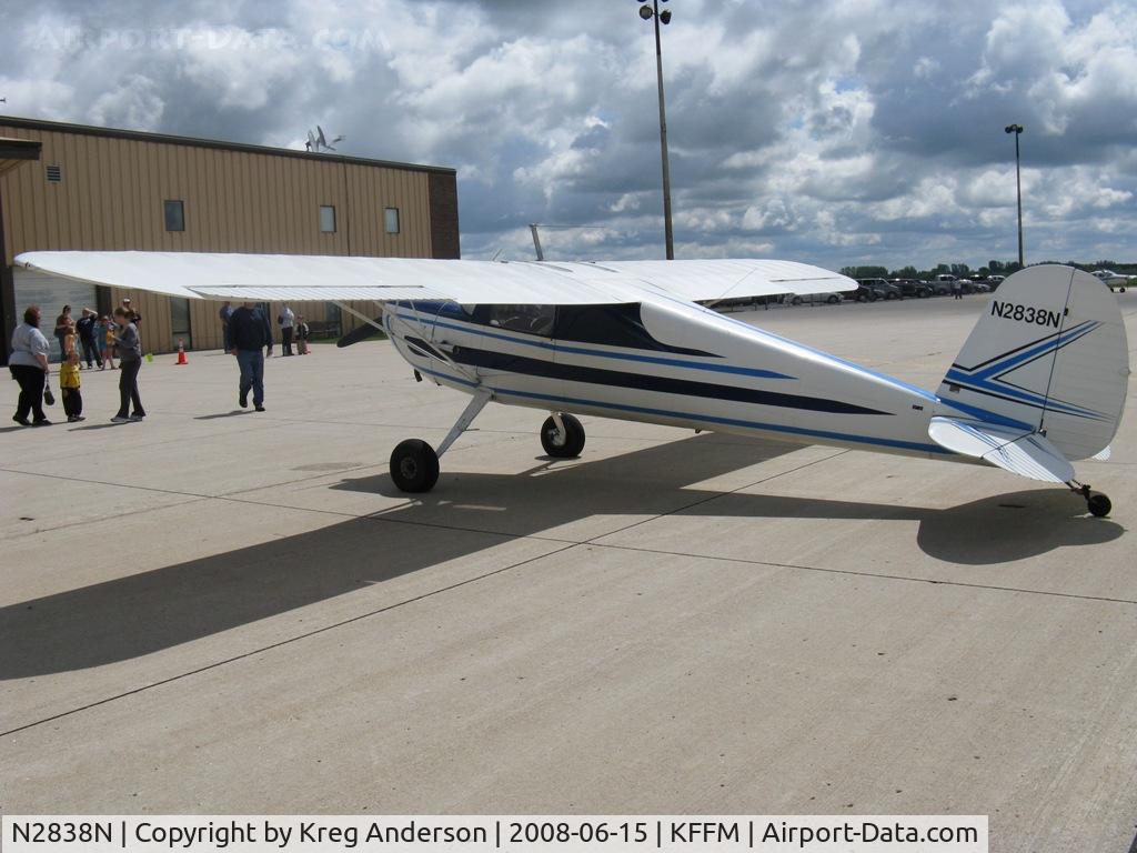 N2838N, 1947 Cessna 120 C/N 13099, 2008 Breakfast Fly-in