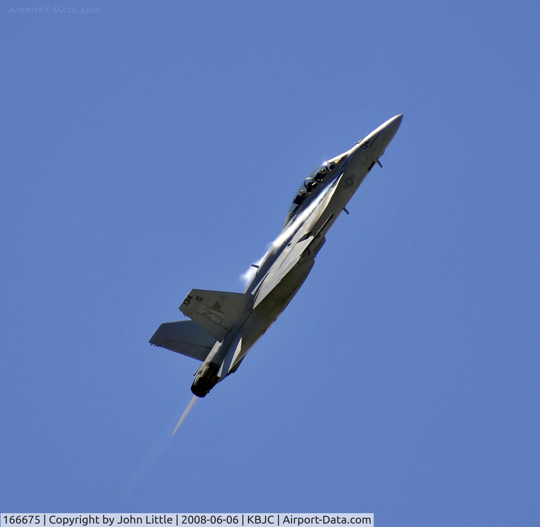 166675, Boeing F/A-18F Super Hornet C/N F153, F-18 Cleared to 15k feet