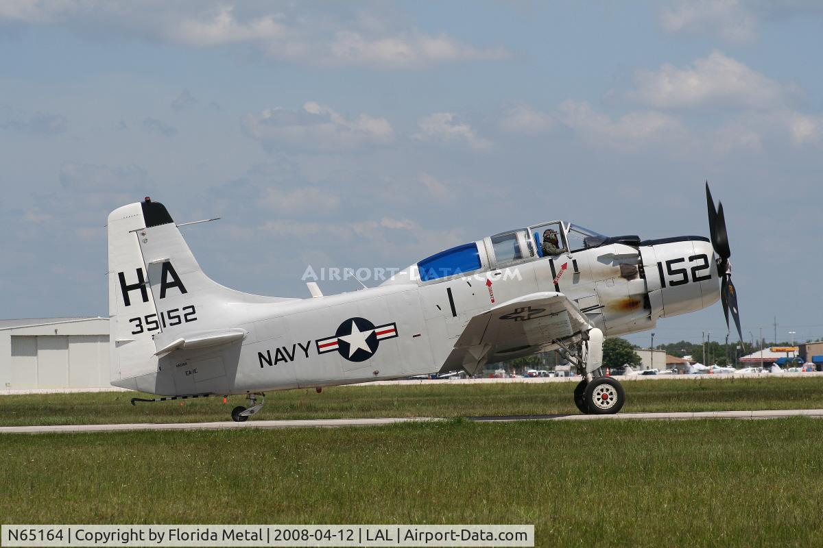 N65164, 1955 Douglas EA-1E Skyraider AD-5W C/N 55-471DH, EA-1 Skyraider
