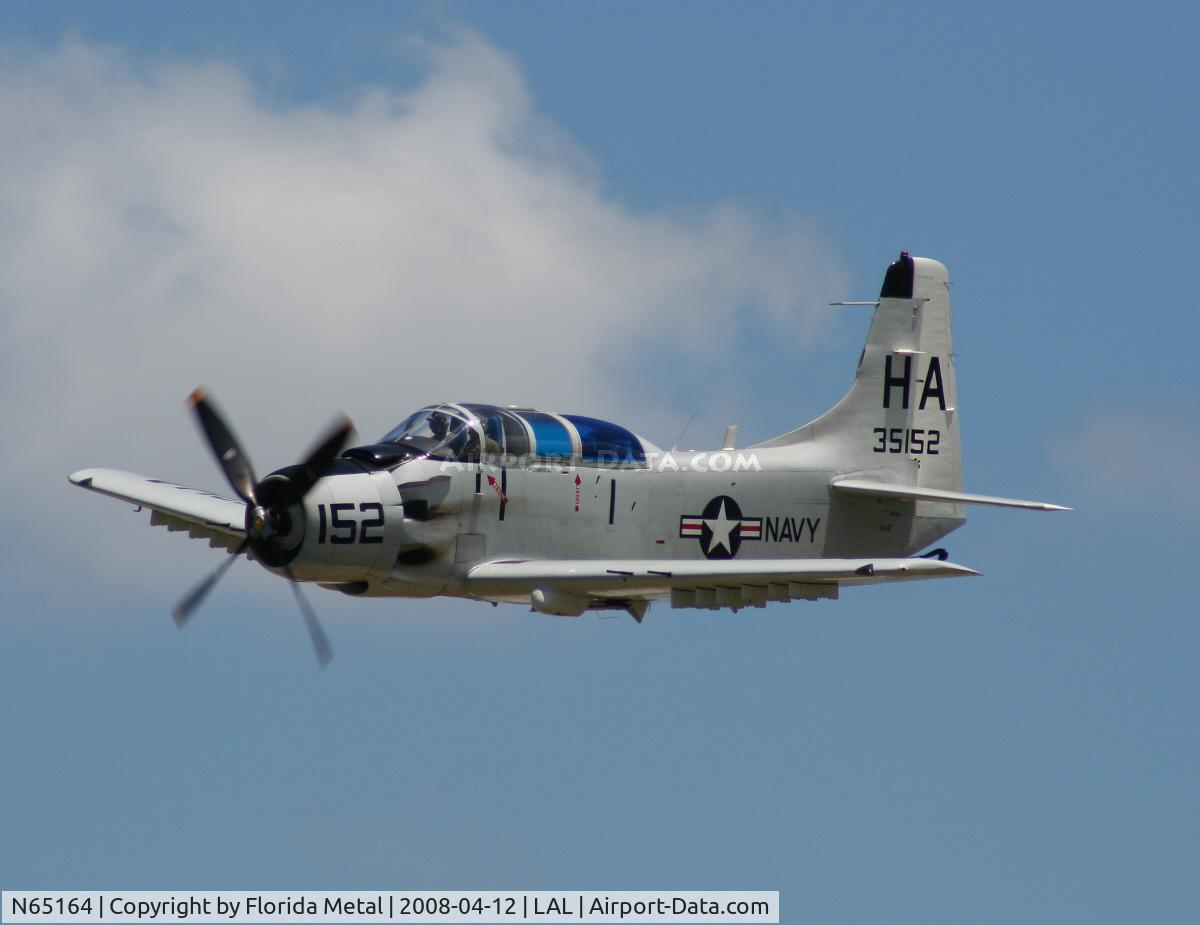 N65164, 1955 Douglas EA-1E Skyraider AD-5W C/N 55-471DH, EA-1 Skyraider