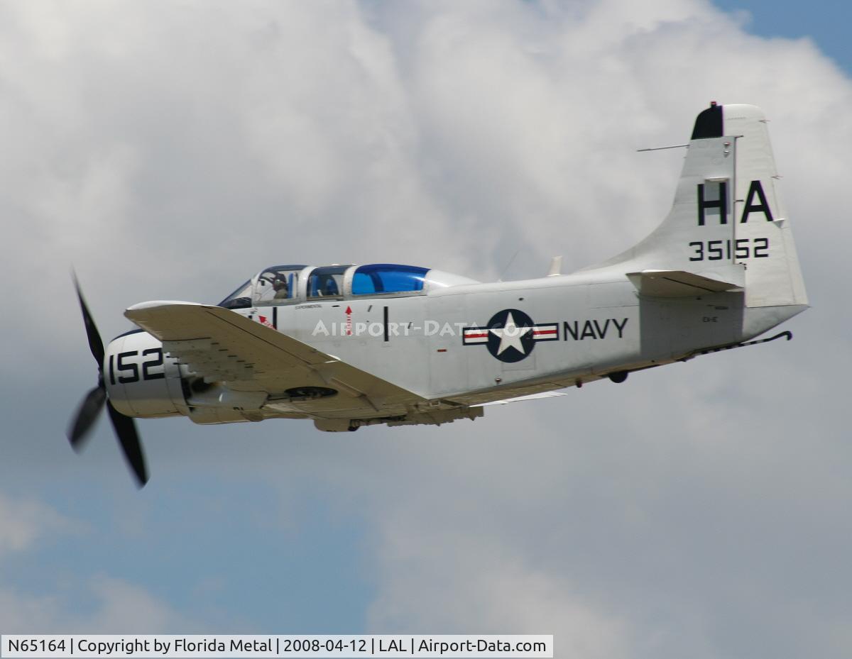 N65164, 1955 Douglas EA-1E Skyraider AD-5W C/N 55-471DH, EA-1 Skyraider