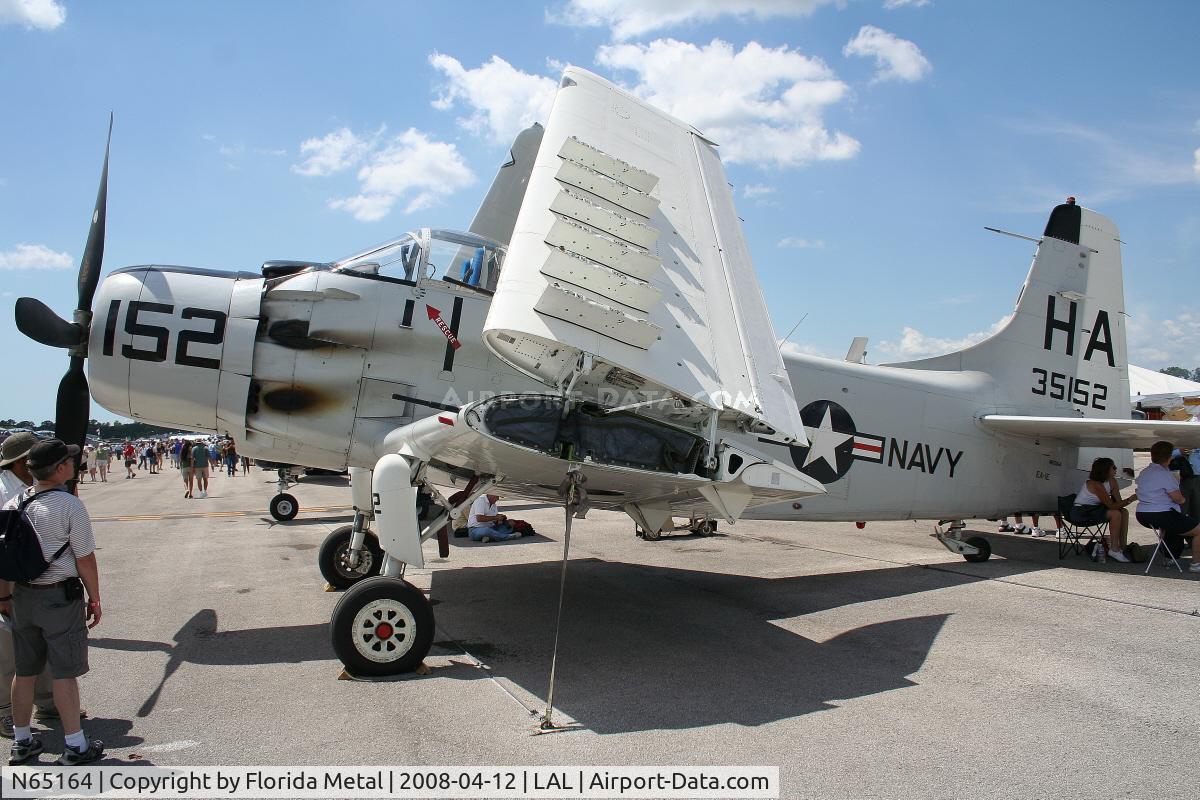 N65164, 1955 Douglas EA-1E Skyraider AD-5W C/N 55-471DH, EA-1 Skyraider