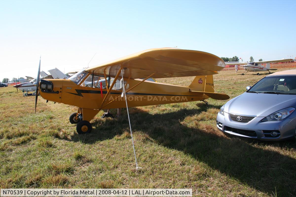 N70539, 1965 Piper J3C-65 Cub C/N 17548, Piper J3 Cub