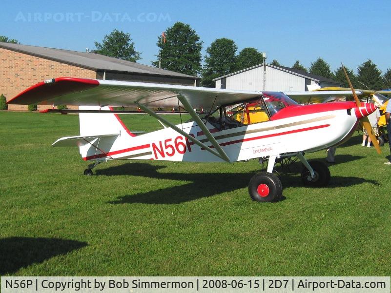 N56P, 2002 Airborne XT-582 Outback C/N S9910-0226, Beach City Father's Day fly-in.