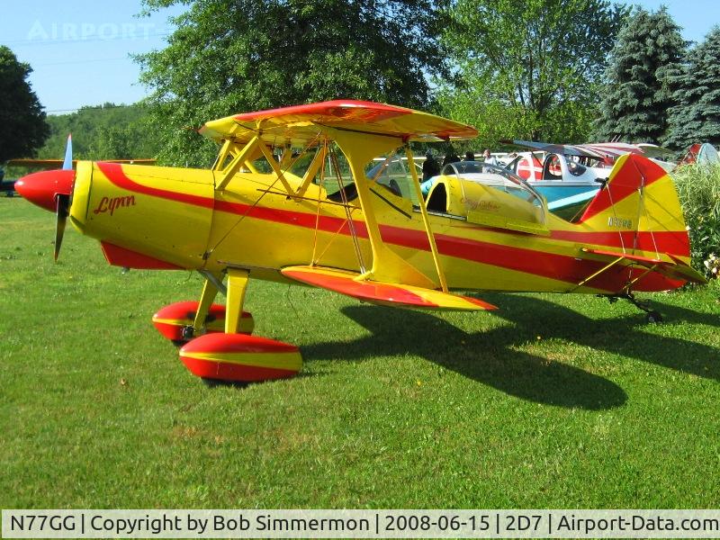 N77GG, 1979 Stolp SA-750 Acroduster Too C/N 1-77-BG, Beach City Father's Day fly-in.