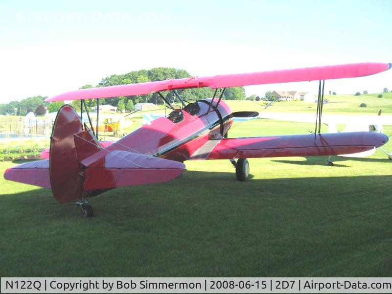 N122Q, 1942 Boeing A75 C/N 75-6539, Beach City Father's Day fly-in.
