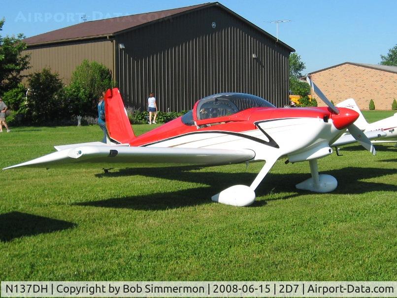 N137DH, 2006 Vans RV-7 C/N 70814, Beach City Father's Day fly-in.