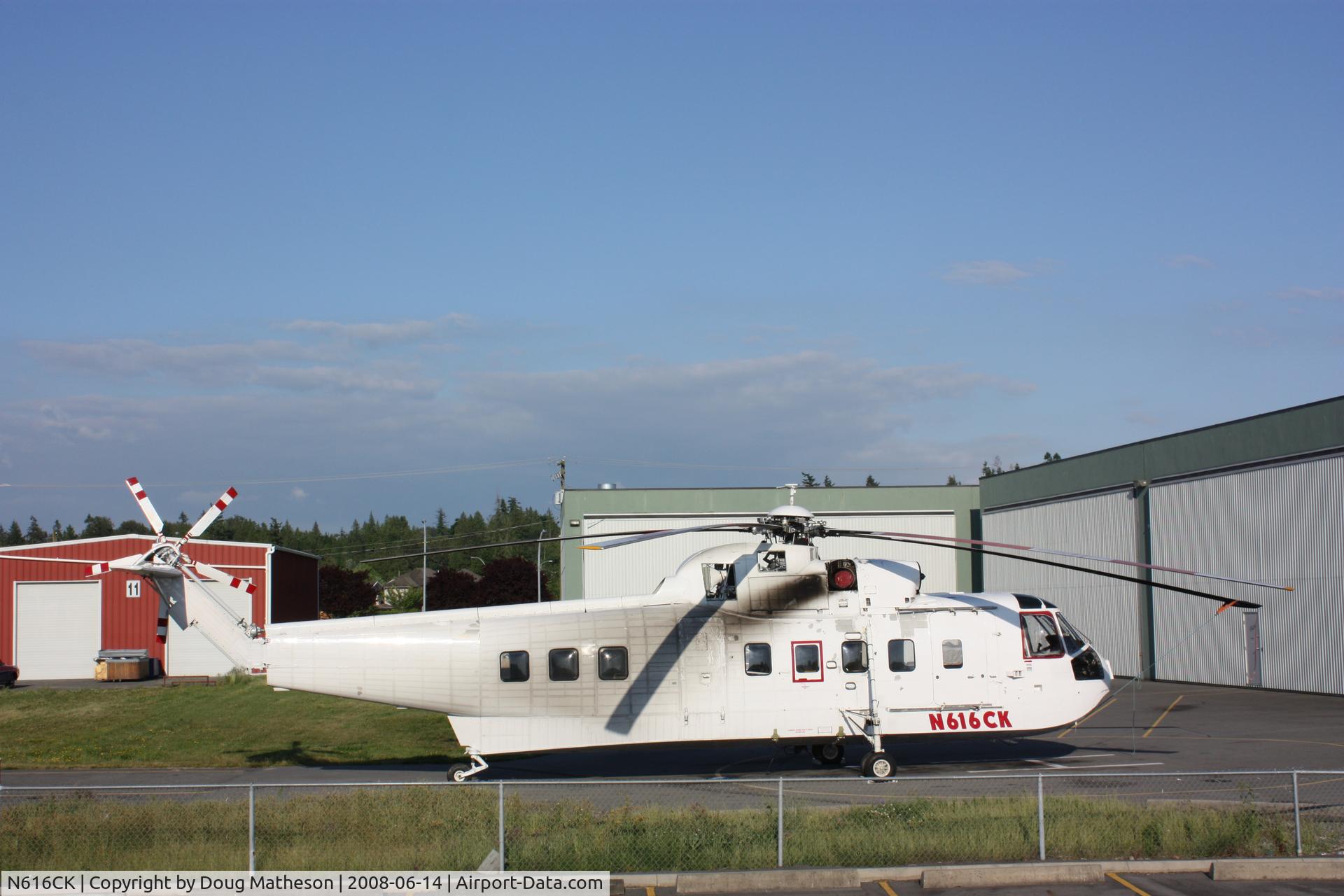 N616CK, 1980 Sikorsky S-61N C/N 61827, At Langley B.C.