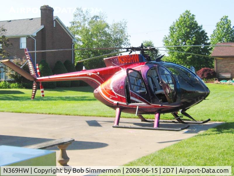 N369HW, 1970 MD Helicopters 369A C/N 201374, Beach City Father's Day fly-in.