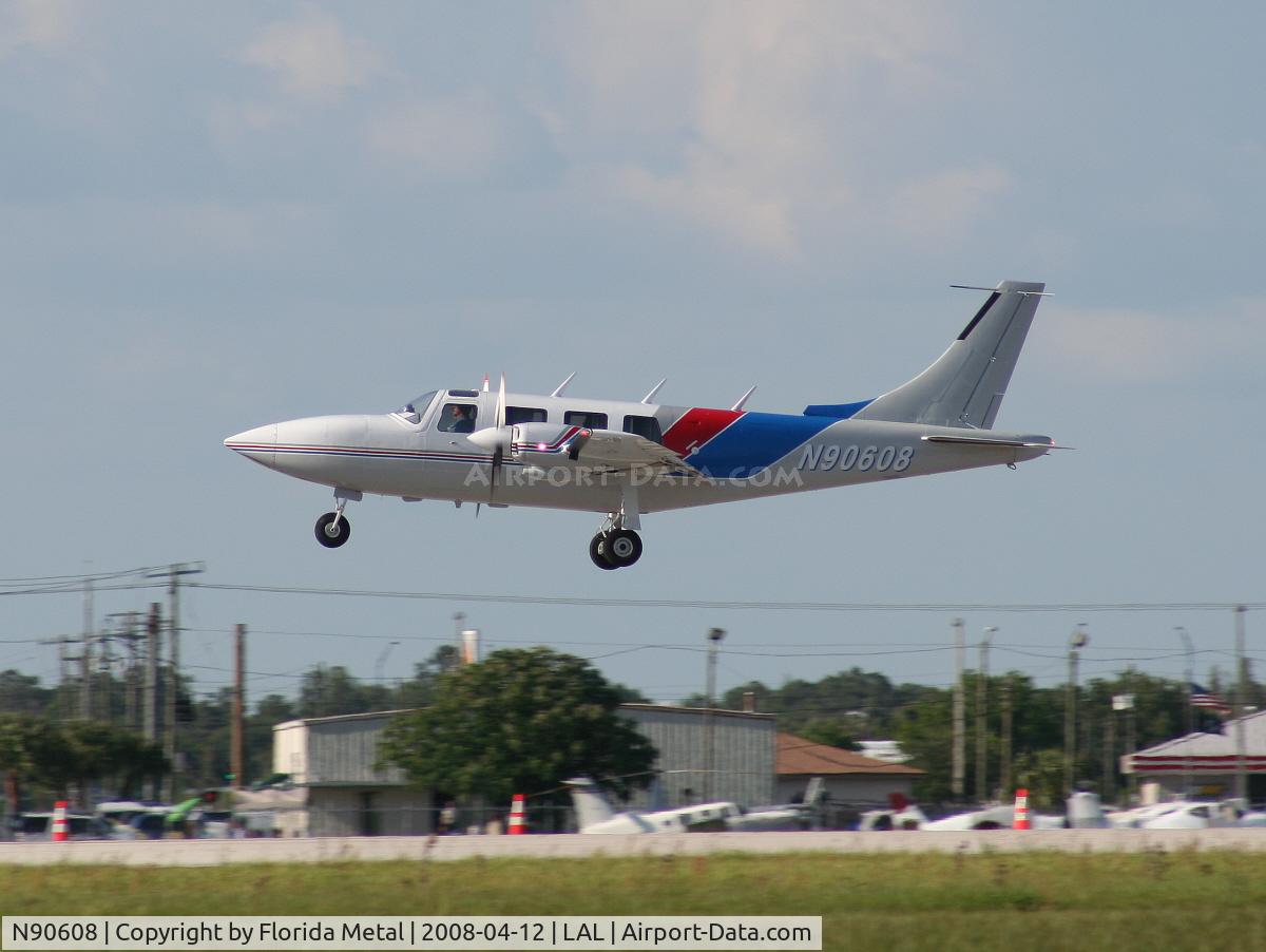 N90608, 1976 Smith Aerostar 601P C/N 61P-0318-087, Ted Smith Aerostar 601P
