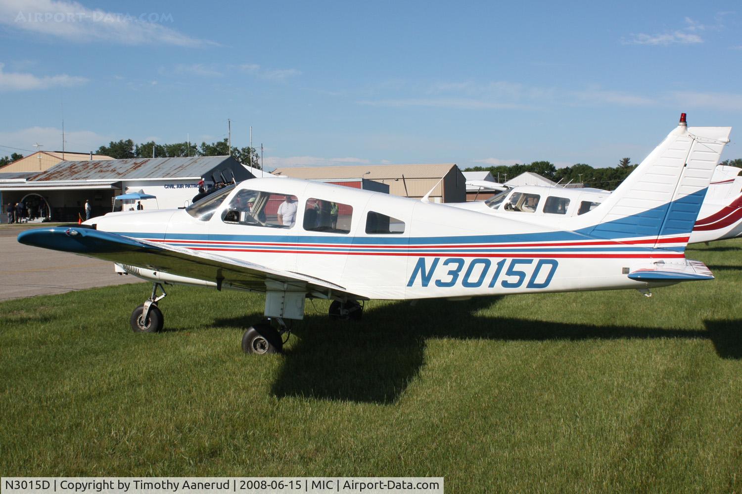 N3015D, 1978 Piper PA-28-181 C/N 28-7990171, Crystal Airport Open House 2008 visitor, 1978 Piper PA-28-181, c/n 28-7990171