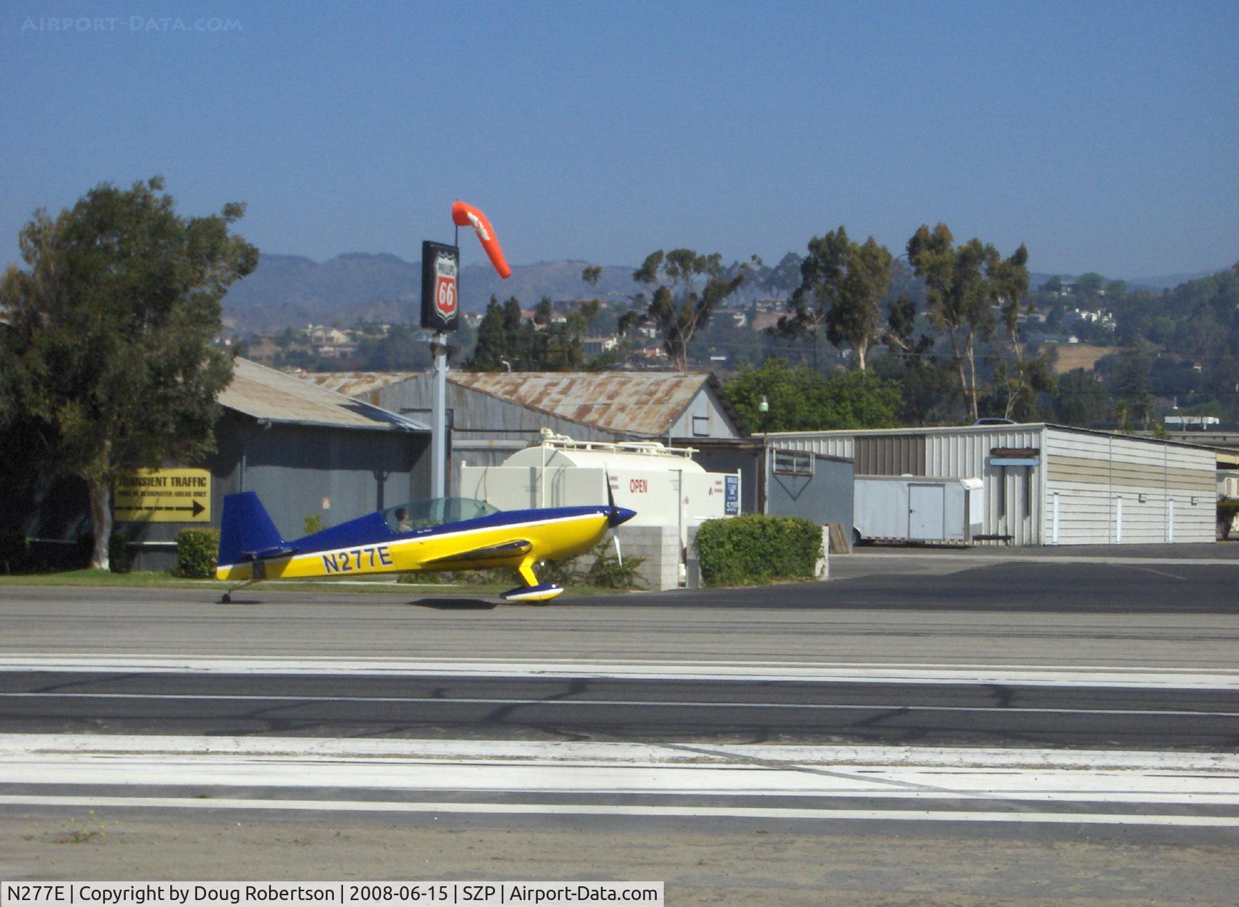 N277E, 2008 Extra EA-300/L C/N 1277, 2008 Walter EXTRA EA 300L, Lycoming AEIO-540-L1B5 300 Hp, taxi