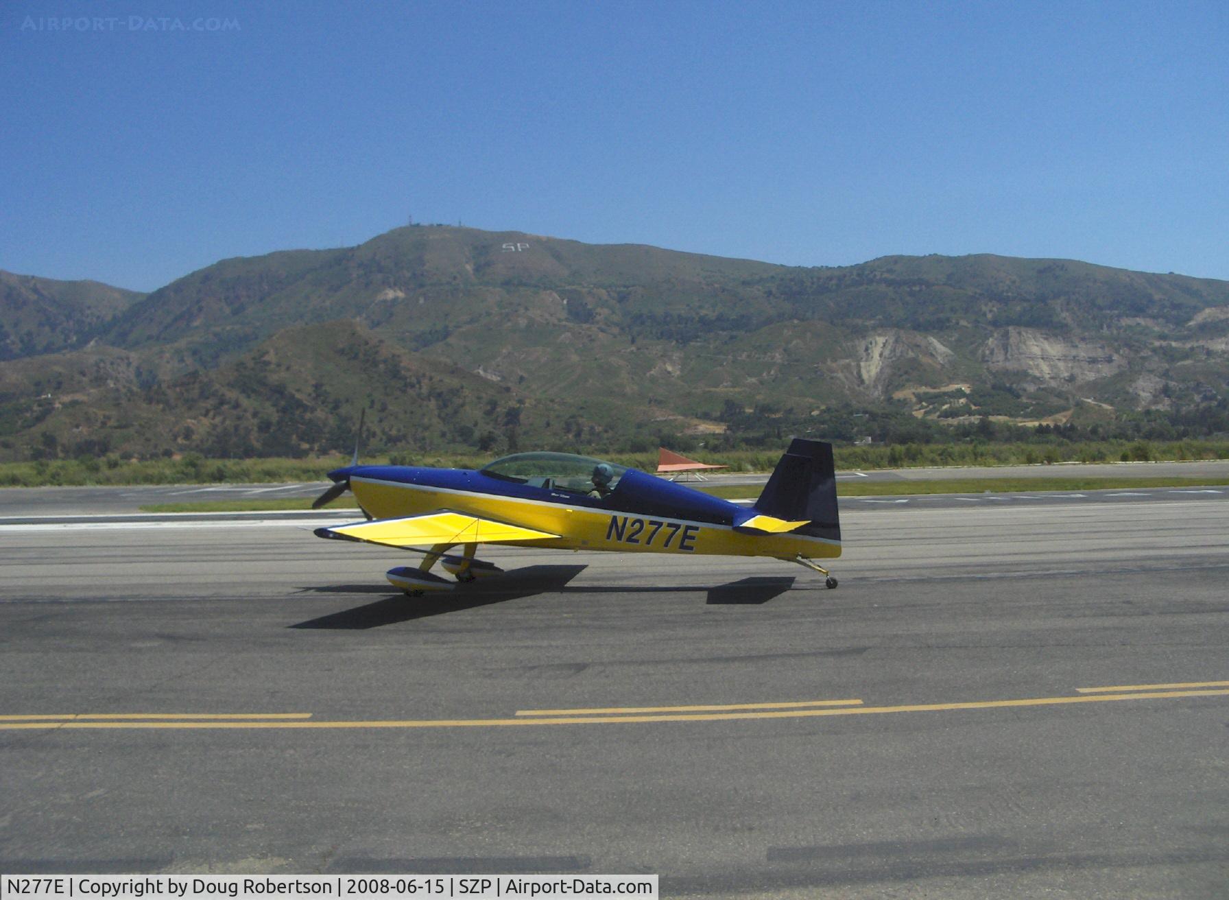 N277E, 2008 Extra EA-300/L C/N 1277, 2008 Walter EXTRA EA 300L, Lycoming AEIO-540-L1B5 300 Hp, taxi