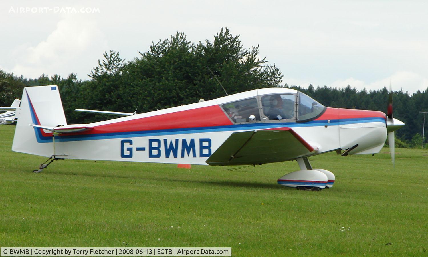 G-BWMB, 1956 Jodel D-119 C/N 77, Visitor  during  AeroExpo 2008 at Wycombe Air Park , Booker , United Kingdom