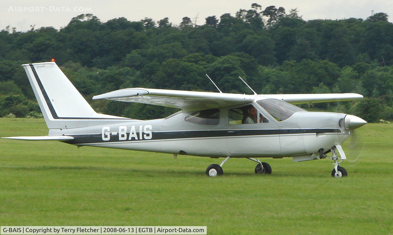 G-BAIS, 1973 Reims F177RG Cardinal RG C/N 0069, Visitor  during  AeroExpo 2008 at Wycombe Air Park , Booker , United Kingdom