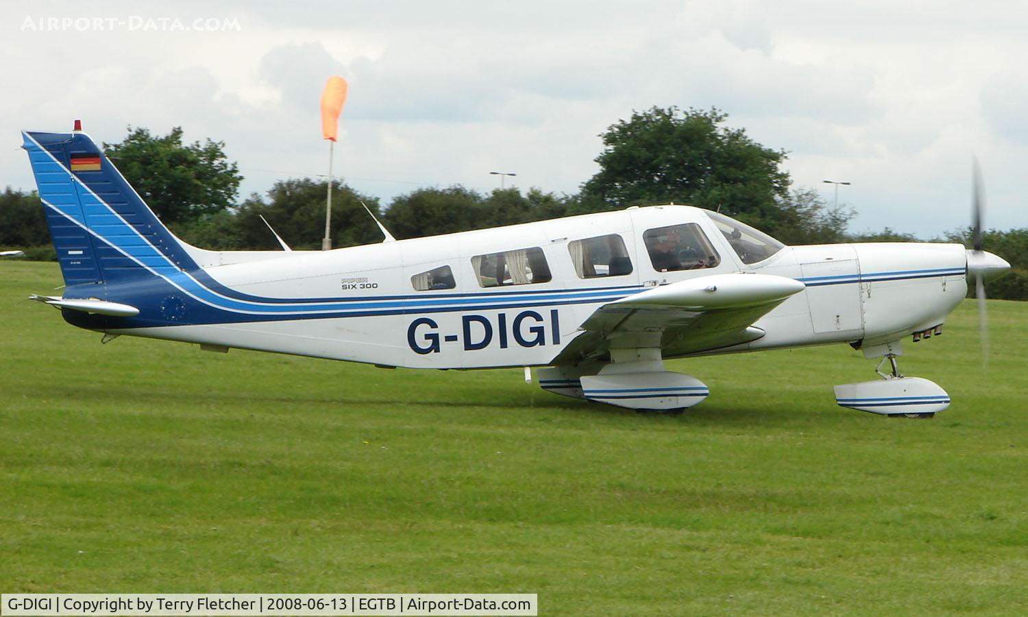 G-DIGI, 1979 Piper PA-32-300 Cherokee Six Cherokee Six C/N 32-7940224, Visitor  during  AeroExpo 2008 at Wycombe Air Park , Booker , United Kingdom