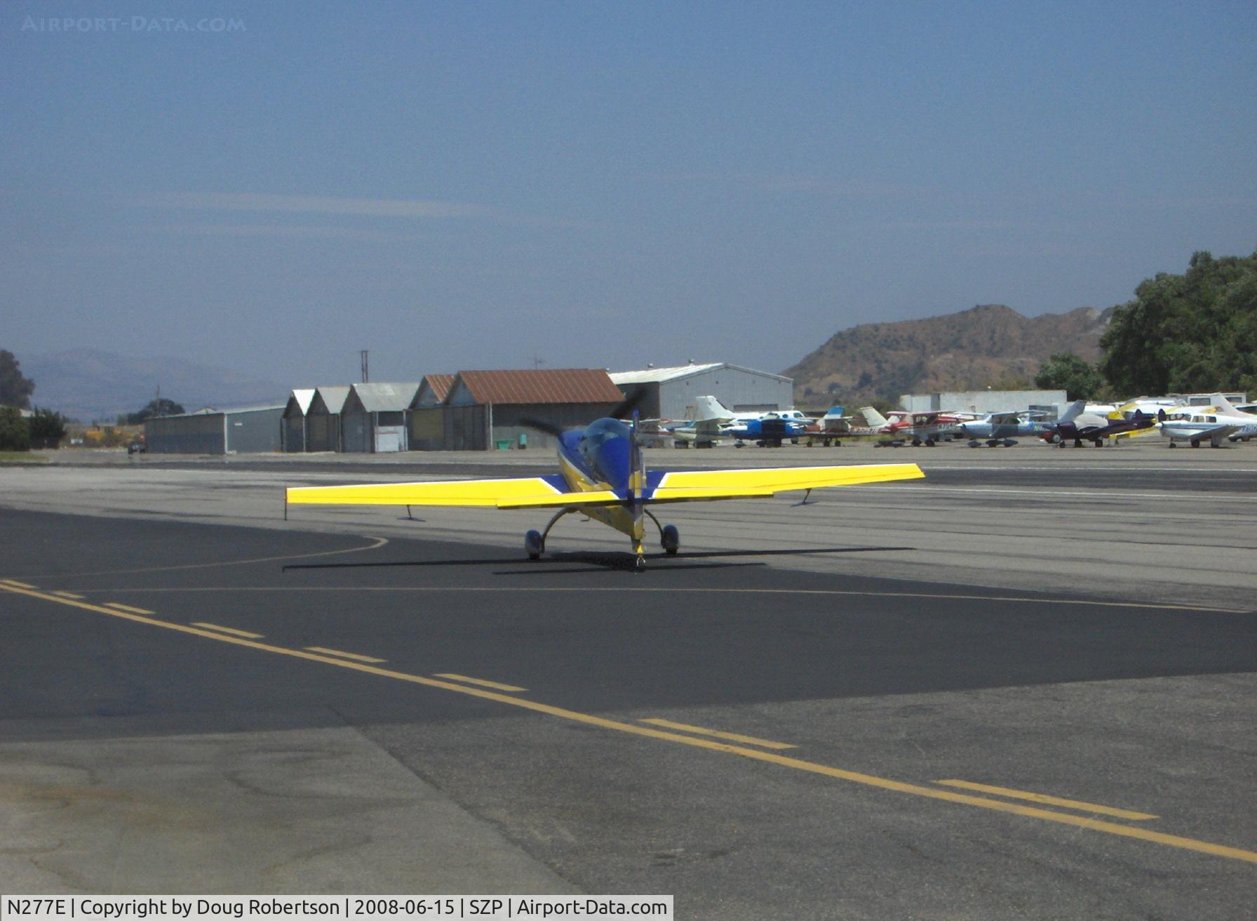 N277E, 2008 Extra EA-300/L C/N 1277, 2008 Walter EXTRA EA 300L, Lycoming AEIO-540-L1B5 300 Hp, taxi