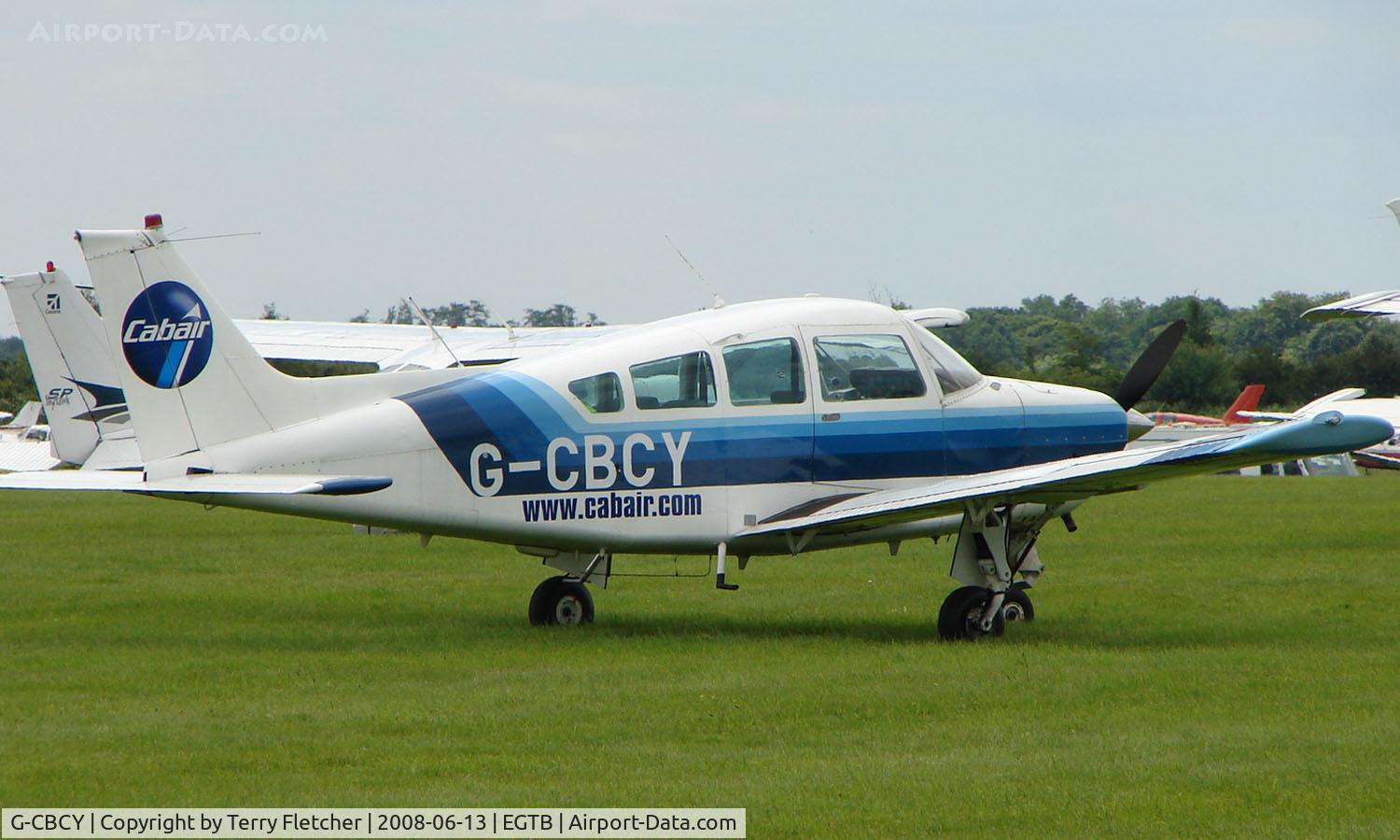 G-CBCY, 1977 Beech C24R Sierra Super C/N MC-491, Visitor  during  AeroExpo 2008 at Wycombe Air Park , Booker , United Kingdom
