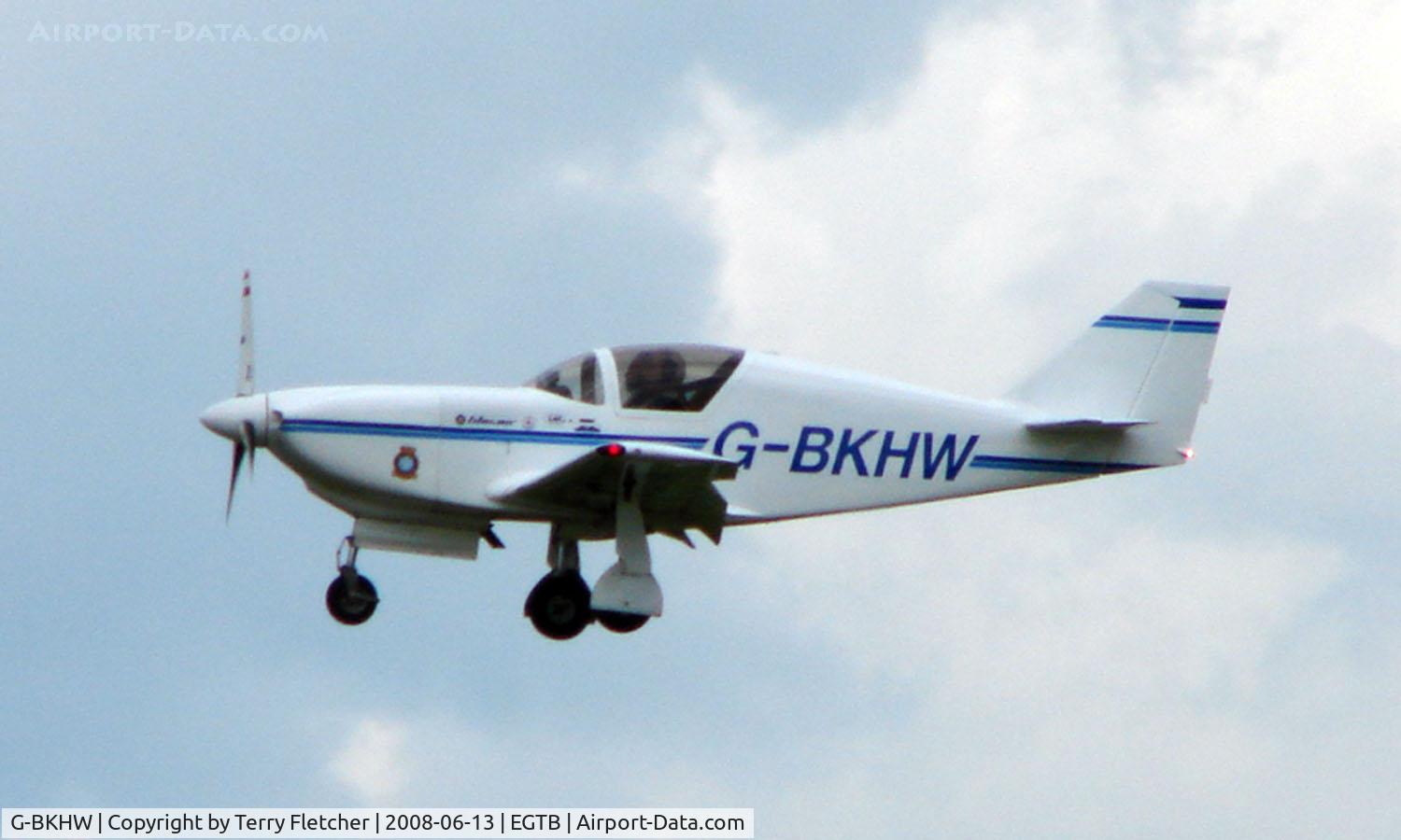 G-BKHW, 1989 Stoddard-Hamilton Glasair I RG C/N PFA 149-11312, Visitor  during  AeroExpo 2008 at Wycombe Air Park , Booker , United Kingdom
