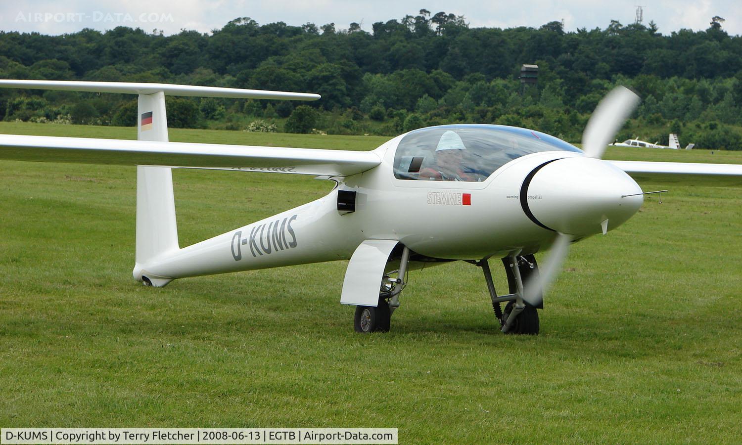 D-KUMS, Stemme S10 C/N Not found D-KUMS, Visitor  during  AeroExpo 2008 at Wycombe Air Park , Booker , United Kingdom