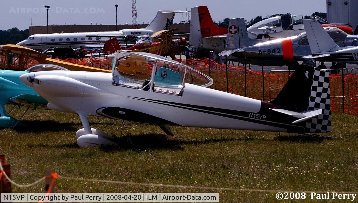 N15VP, Vans RV-4 C/N 1793, Profile of this sleek two-seater.  Can you see Casper the Friendly Ghost on her tail?
