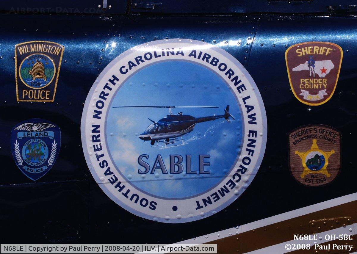 N68LE, Bell OH-58C C/N 68-16808, Showcasing the agencies using her services
