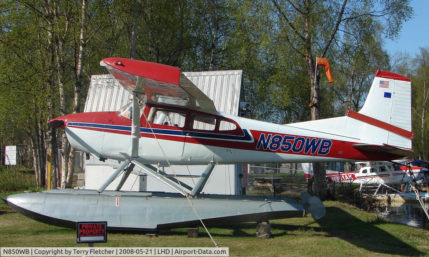 N850WB, 1968 Cessna 185E Skywagon C/N 185-1350, Cessna 185 at Lake Hood