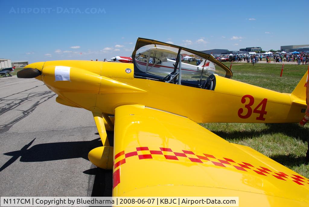 N117CM, 2001 Vans RV-4 C/N 3000, Parked at Open House.