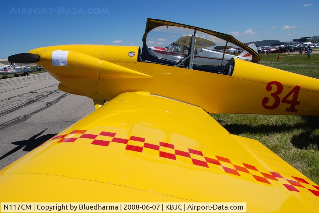 N117CM, 2001 Vans RV-4 C/N 3000, Parked at Open House.