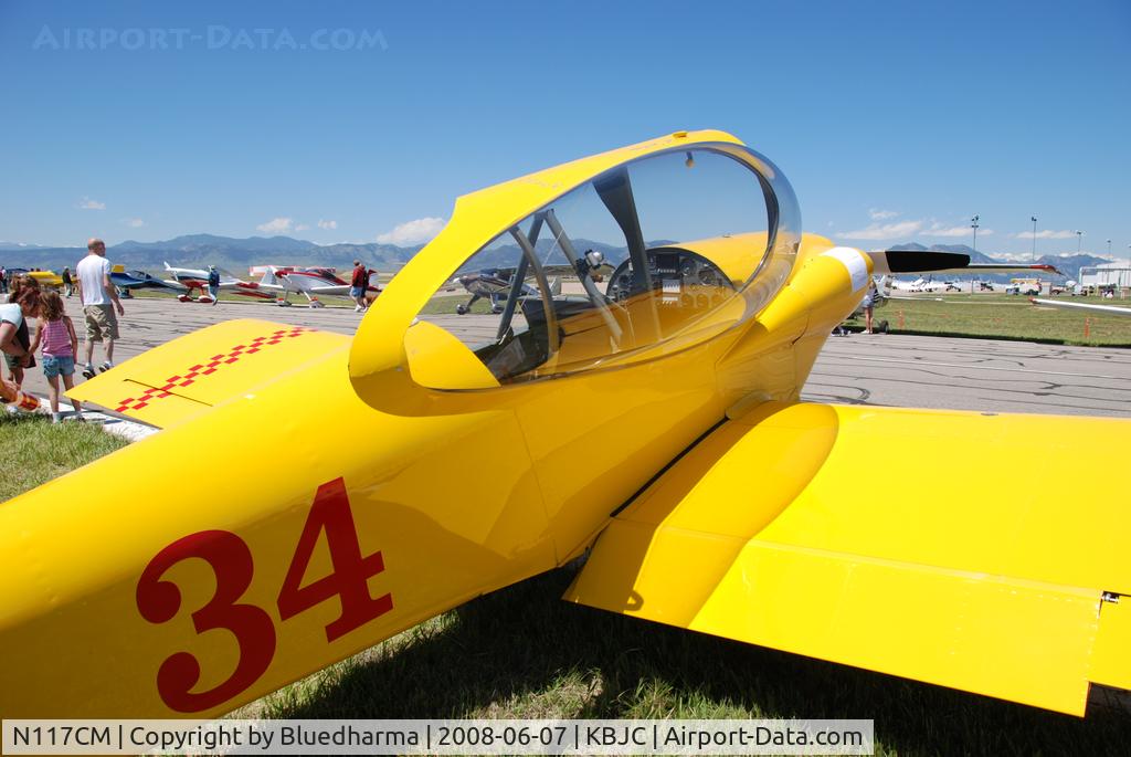 N117CM, 2001 Vans RV-4 C/N 3000, Parked at Open House.